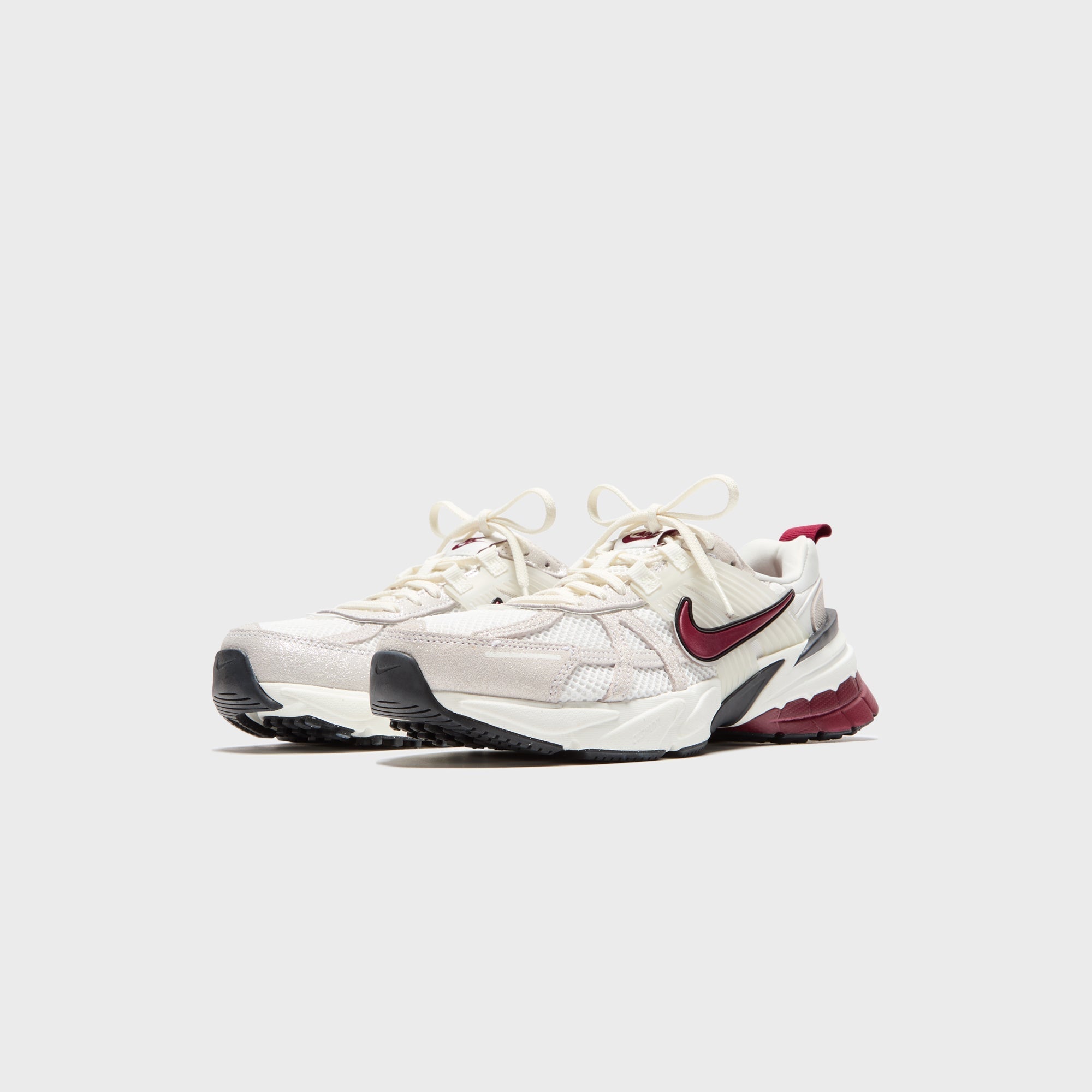 Nike WMNS V2K Run SE - White / Team Red / Black – Kith