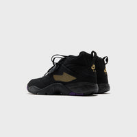 Nike Air Diamond Turf - Black / White / Club Purple / Metallic