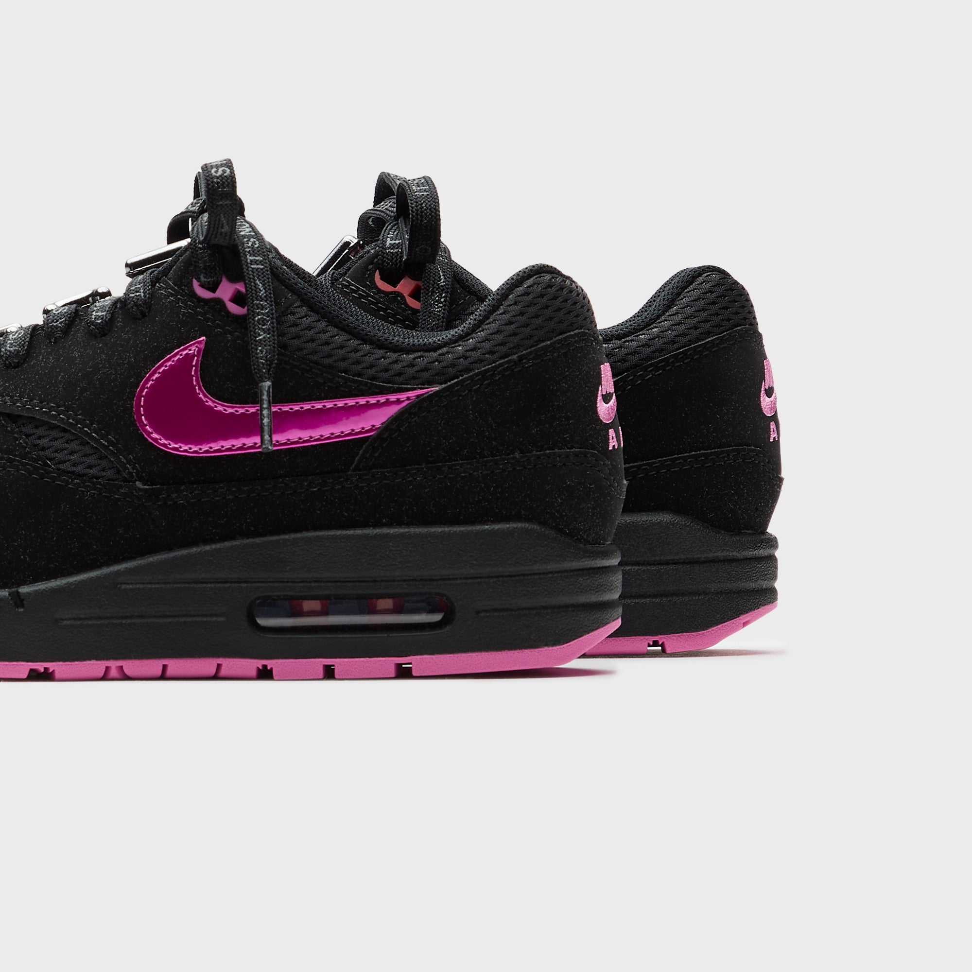 Nike Air Max 1 - Black / Playful Pink / University Red – Kith