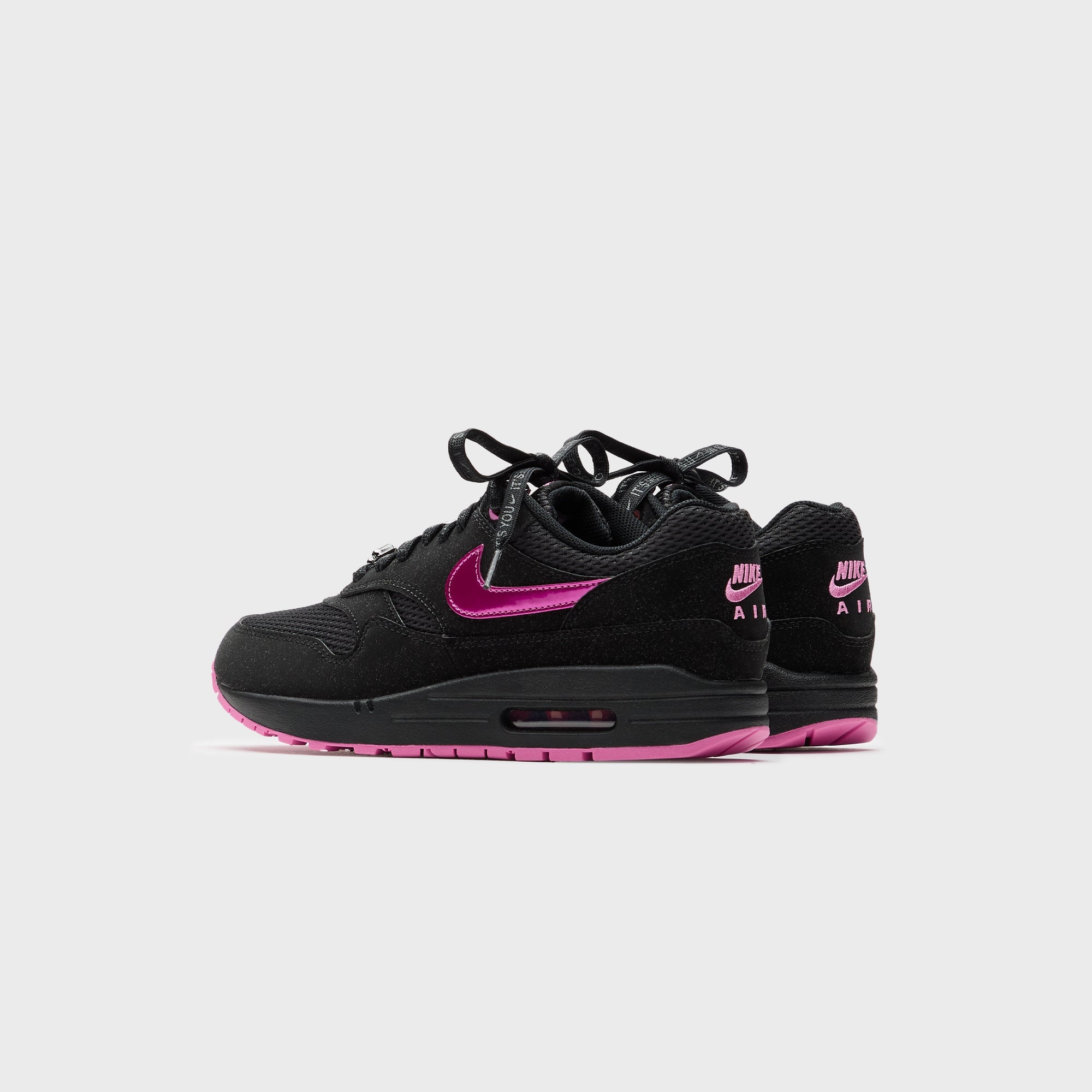 ナイキ Air Max 1 PRM Black and Playful Pink Nike Air Max 1 Premium Black Playful Pink – PRIVATE SNEAKERS