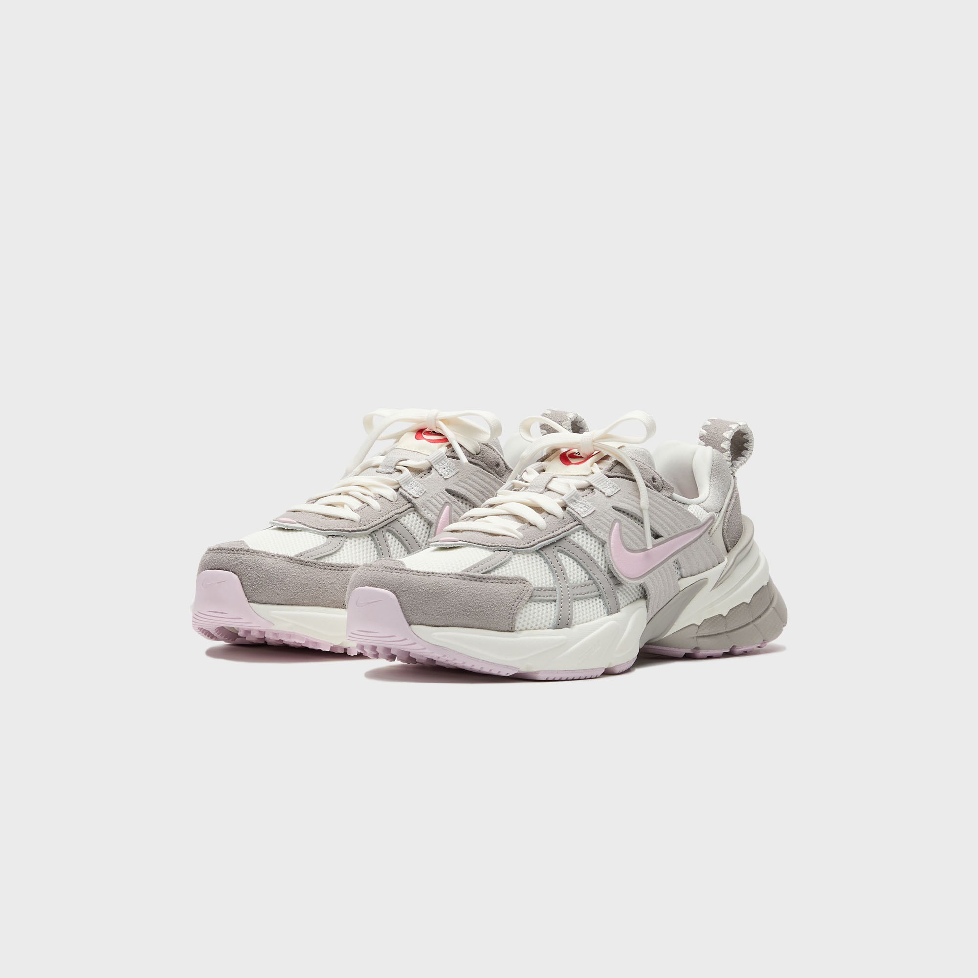 Nike WMNS V2K Run - Sail / Pink Foam / College Grey – Kith