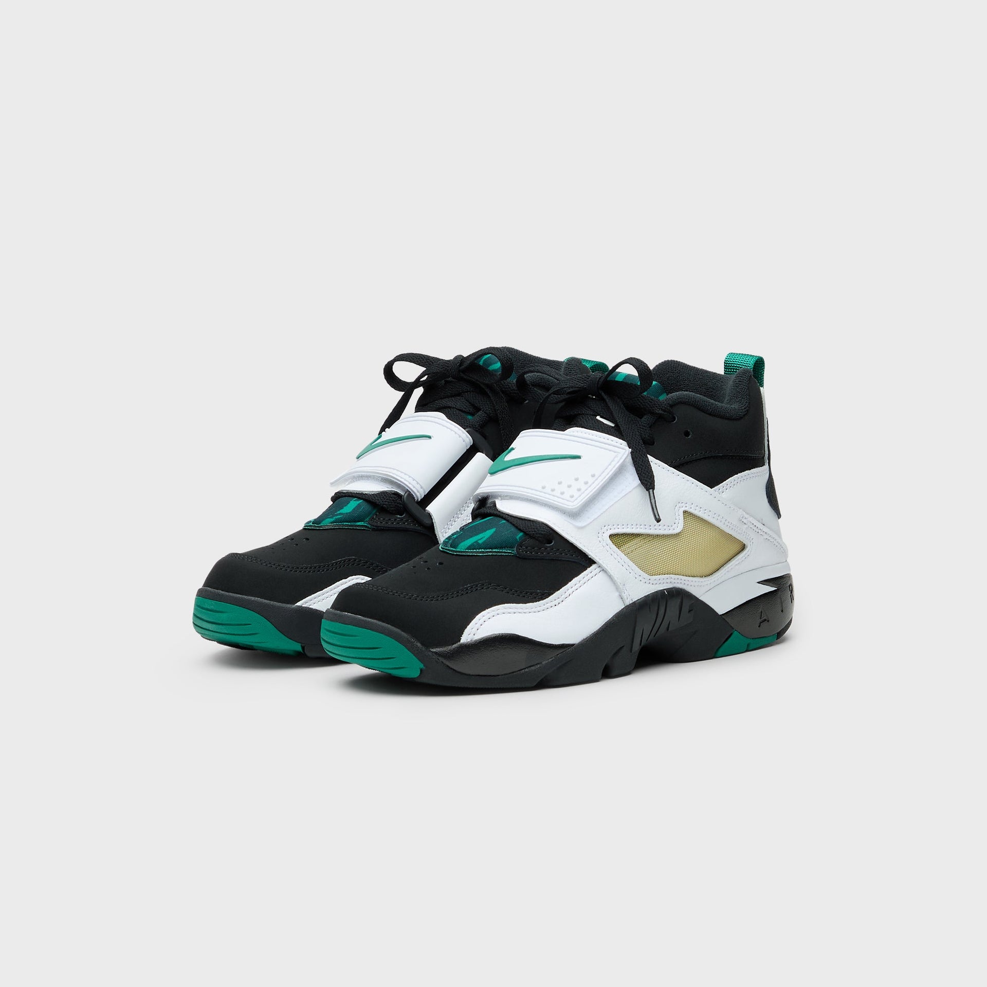 Nike Air Diamond Turf 93 - Black / Mystic Green / White / Golden Tussah