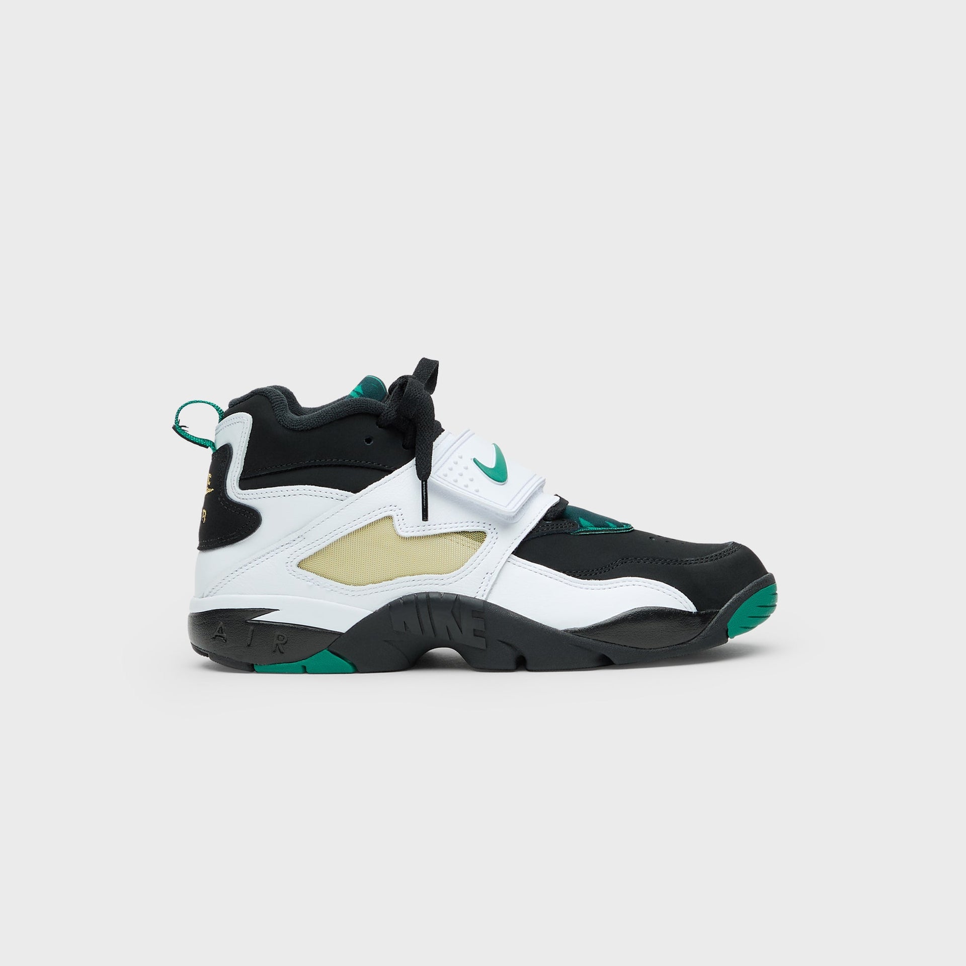 Nike Air Diamond Turf 93 - Black / Mystic Green / White / Golden Tussah