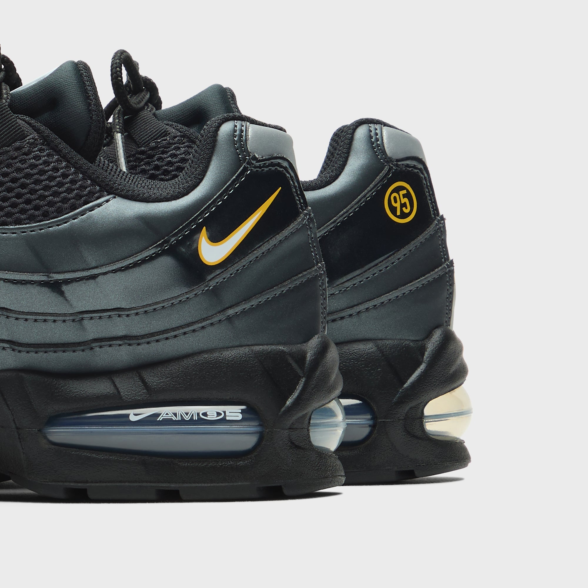 Nike Air Max 95 Big Bubble - Black / University Gold / Metallic