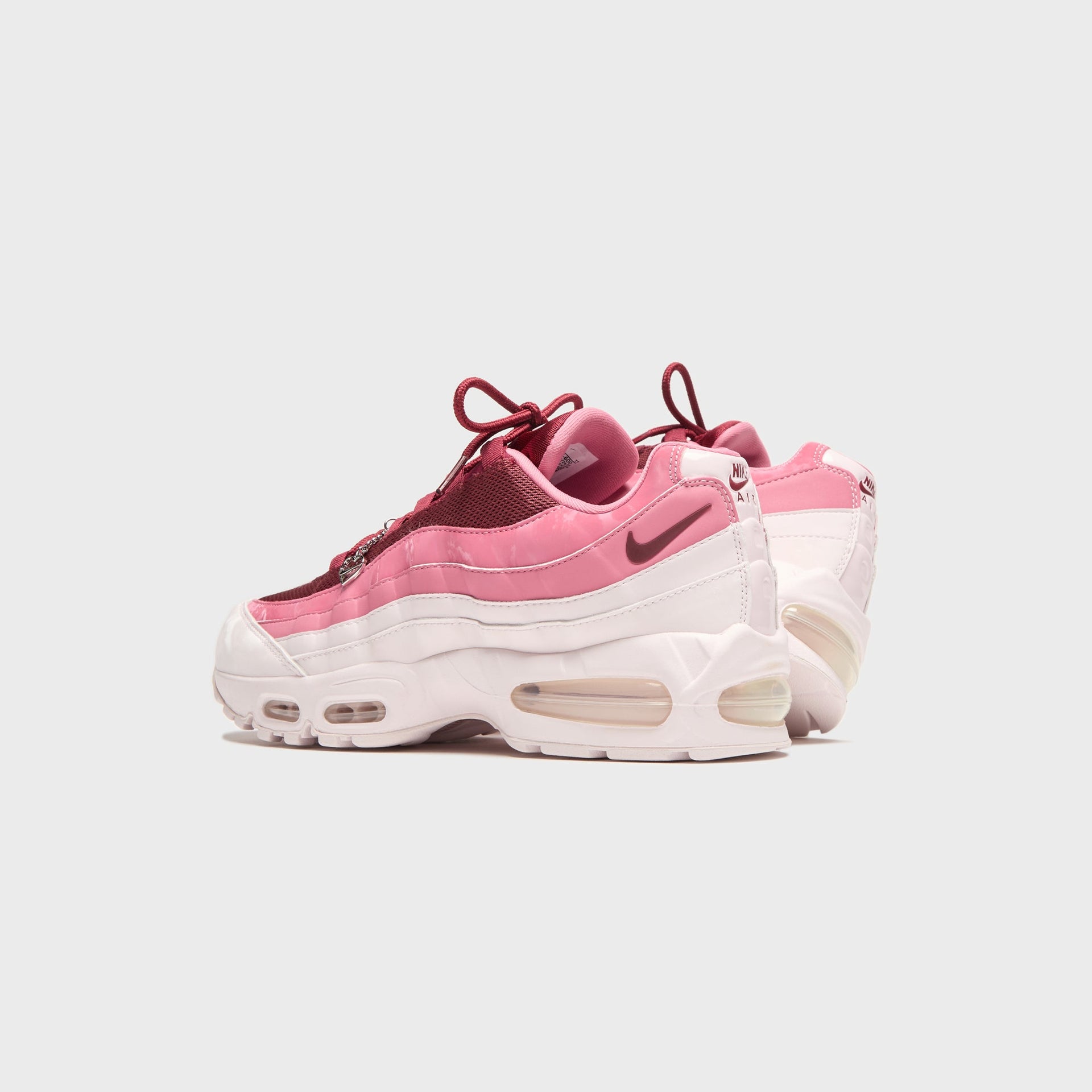 Nike WMNS Air Max 95 Big Bubble - Team Red / Pearl Pink / Peony