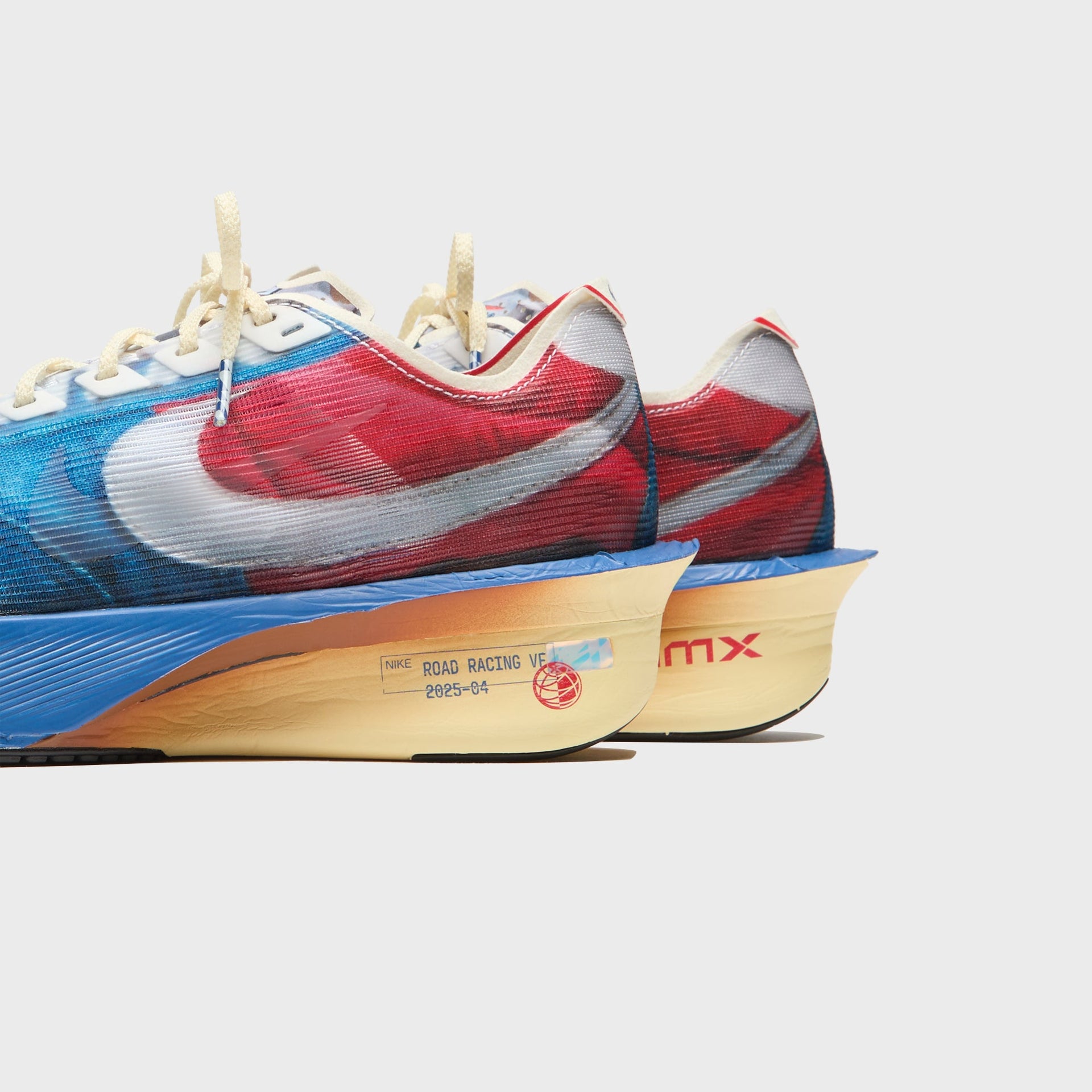 Nike Zoomx Vaporfly Next 4 Pre Montreal - Multi Color / Clear / Mountain Blue / Fire Red