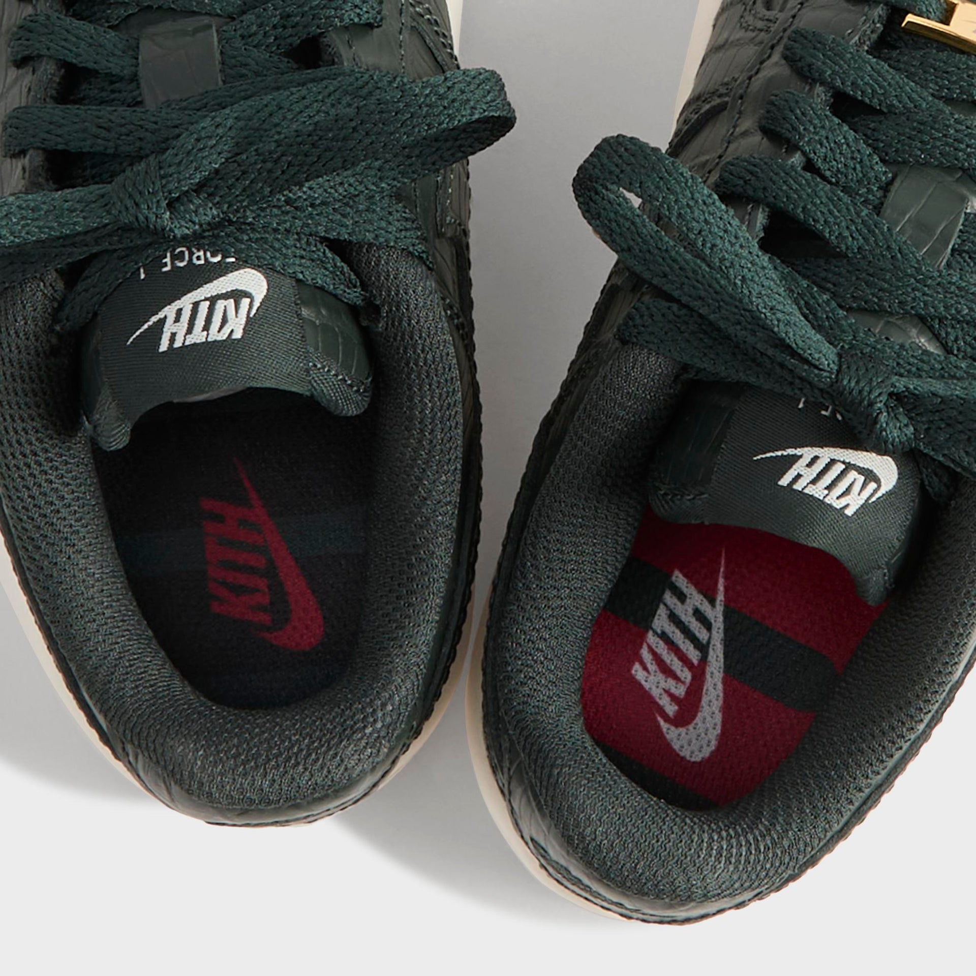 Kith for Nike PS Air Force 1 - Black Spruce / Phantom / Varsity Red