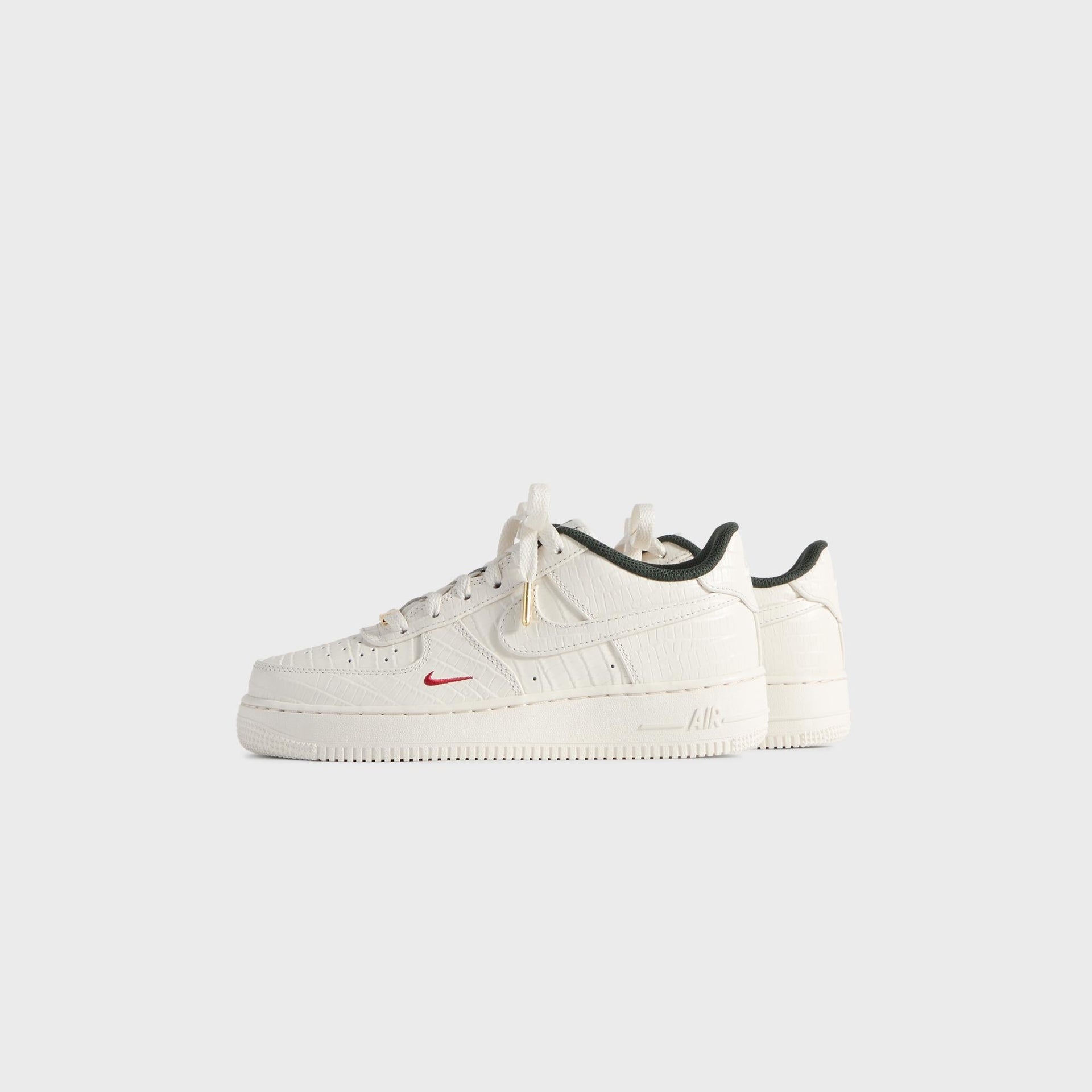 Kith for Nike GS Air Force 1 - Phantom / Black Spruce / Varsity Red