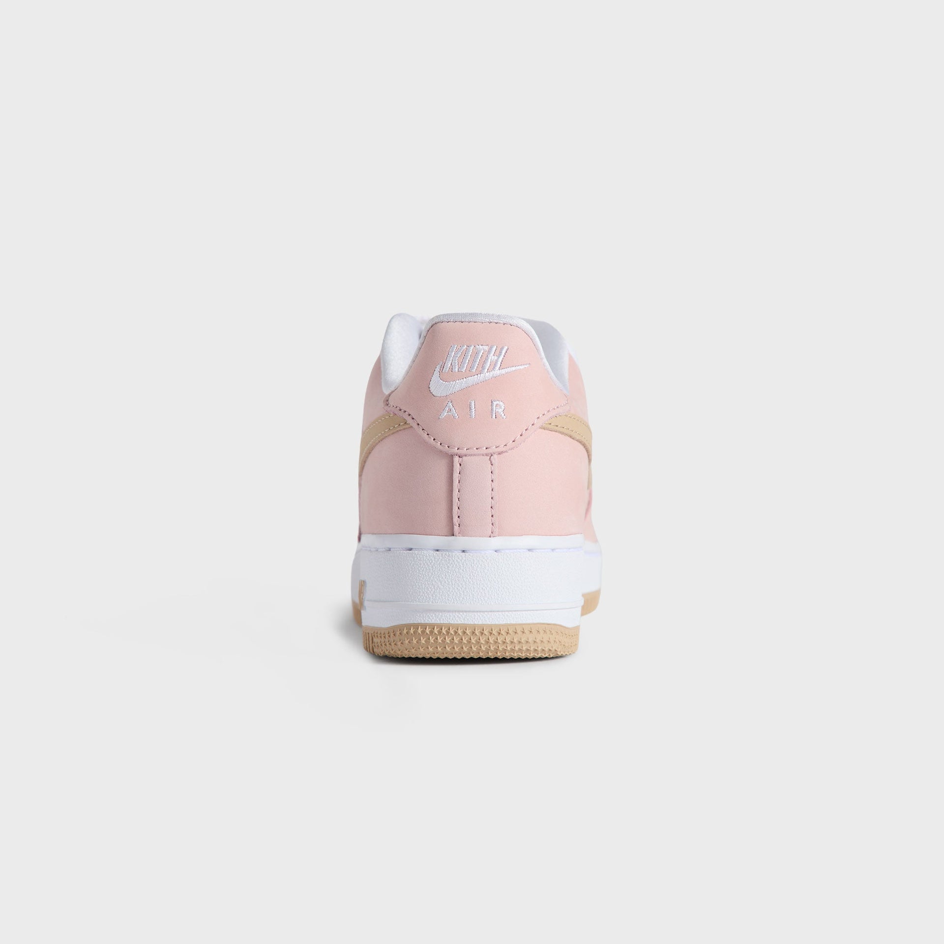 Kith Kids for Nike GS Air Force 1 "Un-Linen" - Linen / Atmosphere / White