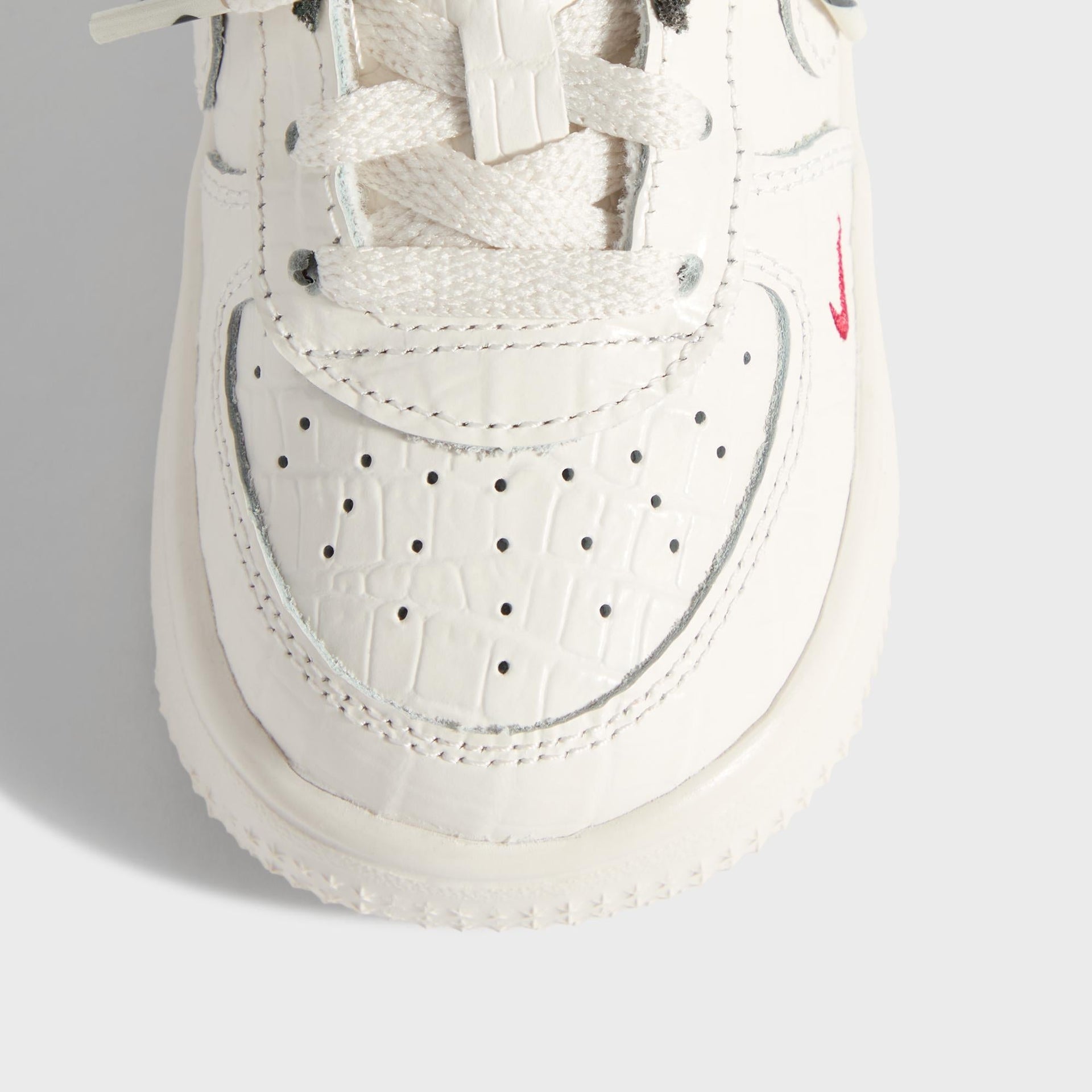 Kith for Nike TD Air Force 1 - Phantom / Black Spruce / Varsity Red