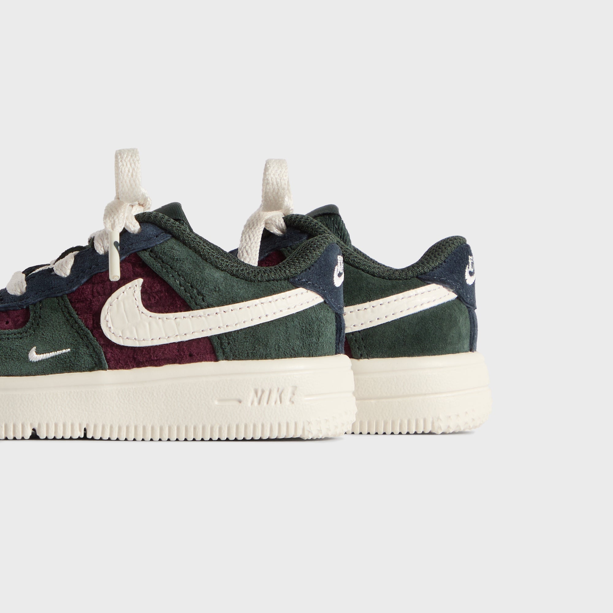 Nike Force 1 Low Lace SP (TD) 9C kithコラボ Kith for Nike TD Air Force 1 Low Lace - Night Maroon / Phantom