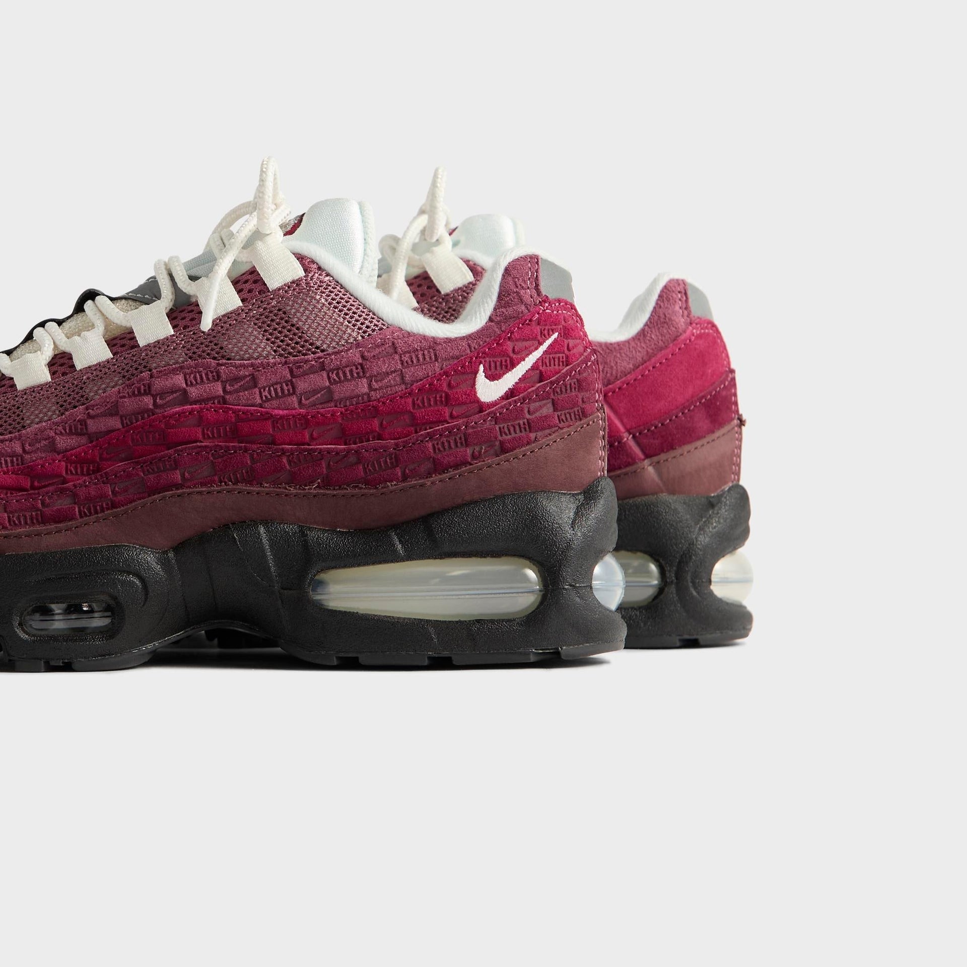 Kith for Nike GS Air Max 95 - El Dorado / Sail / Dark Beetroot / Rush Maroon