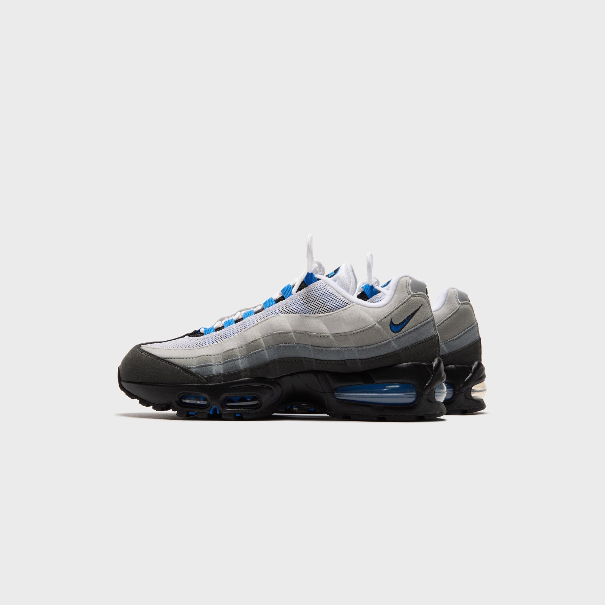 靴 Nike Air Max 95 Gray/Blue New Rare Nike Air Max 95 Grey Blue Running Shoes (2003) Womens