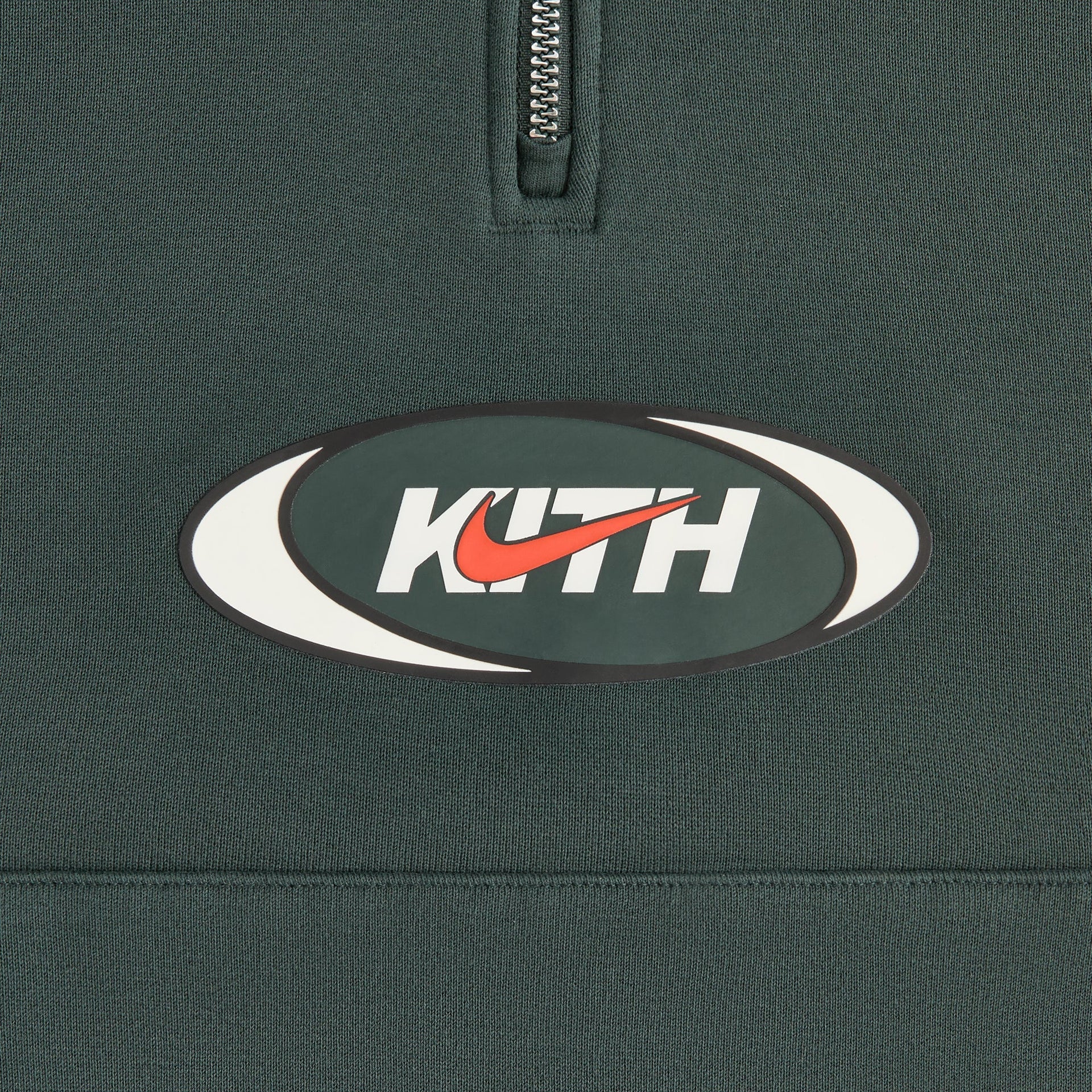 Kith Kids for Nike Quarter Zip Hoodie - Black Spruce - PH