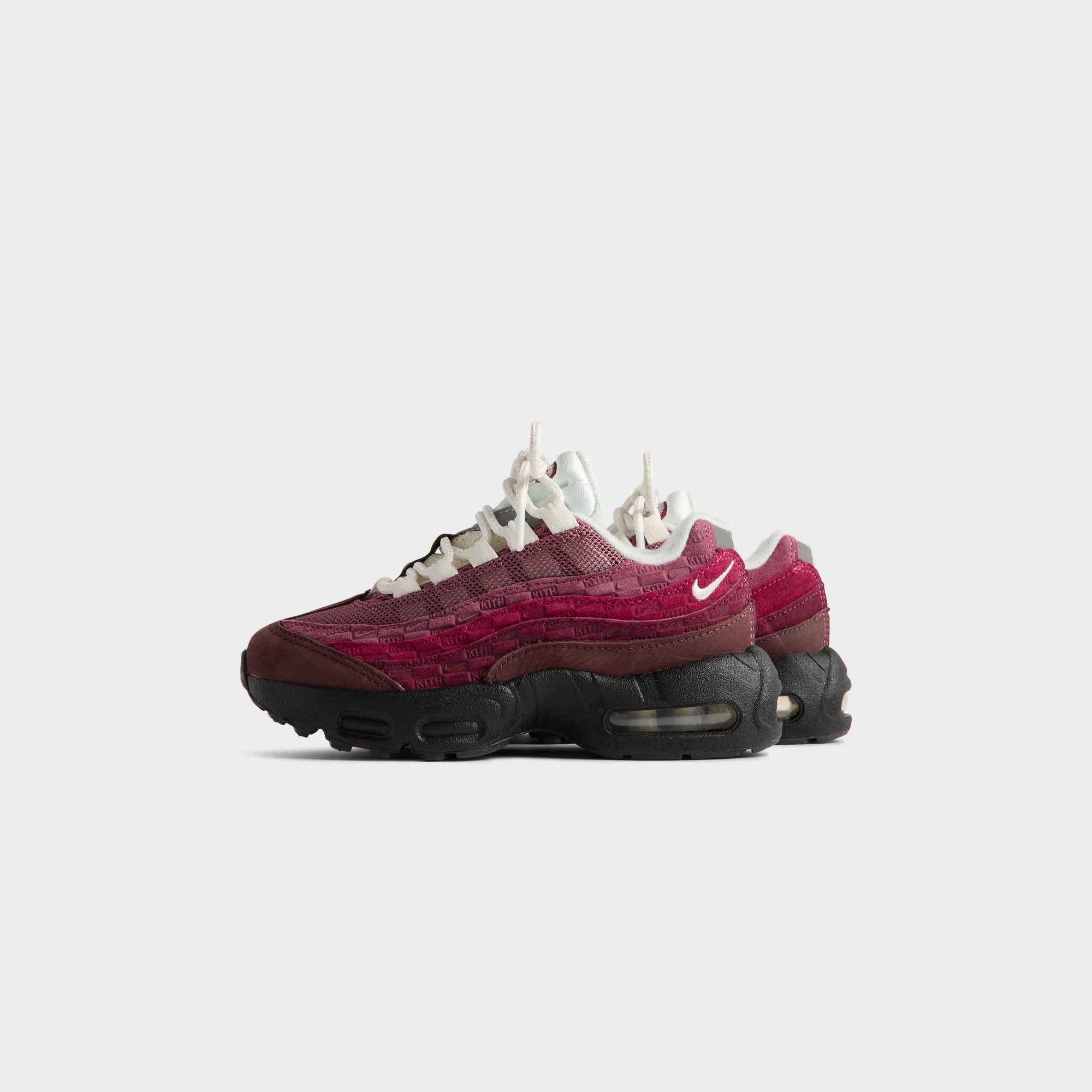 Kith Nike Air Max 95 バーガンディPS20㎝ Kith for Nike PS Air Max 95 - EL Dorado / Sail / Dark Beetroot / Rush