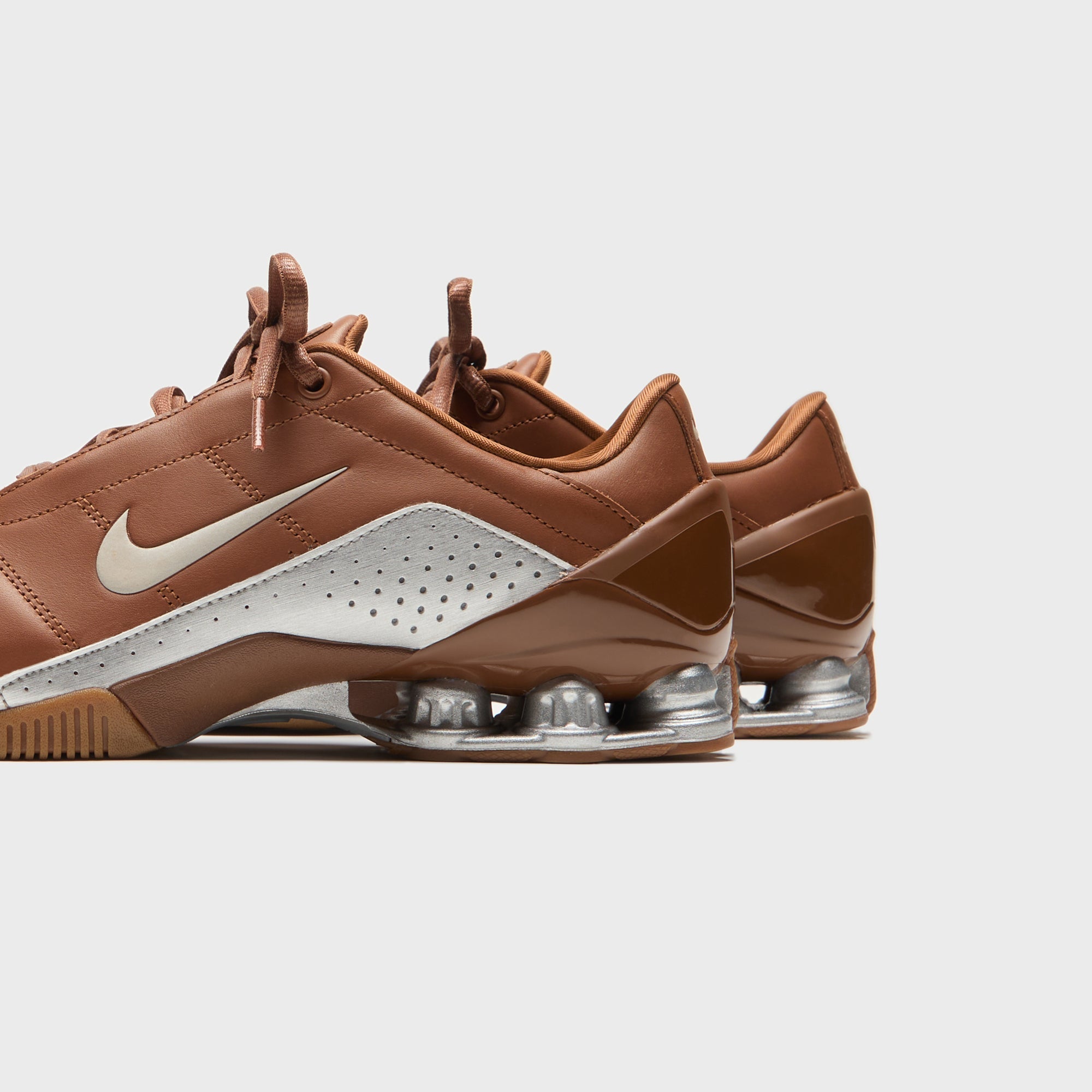 Nike T90 Shox Magia Qs - Pecan / Metallic Silver / Rustic / Gum