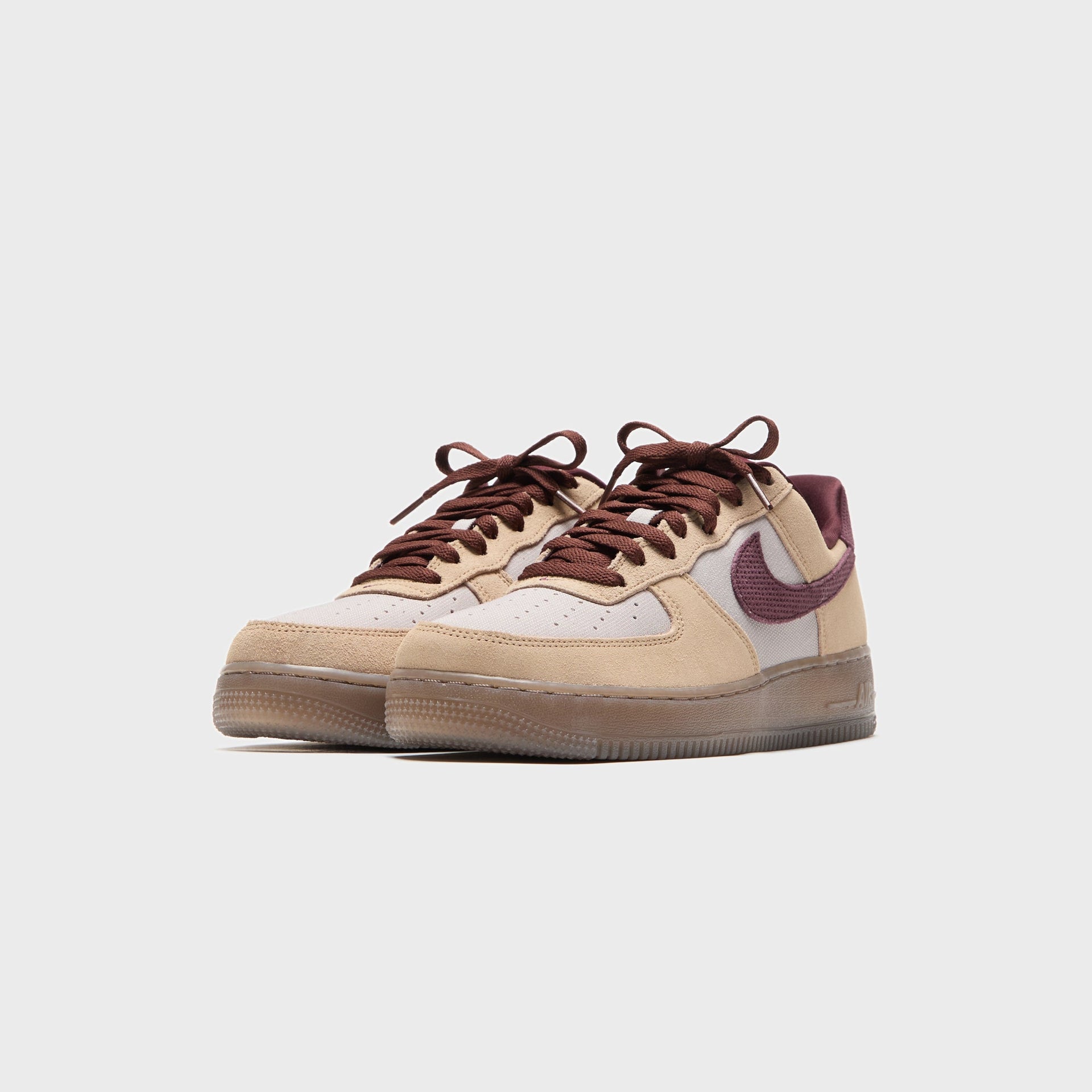 Nike Air Force 1 '07 Premium - Linen / Burgundy Crush / Moon Particle