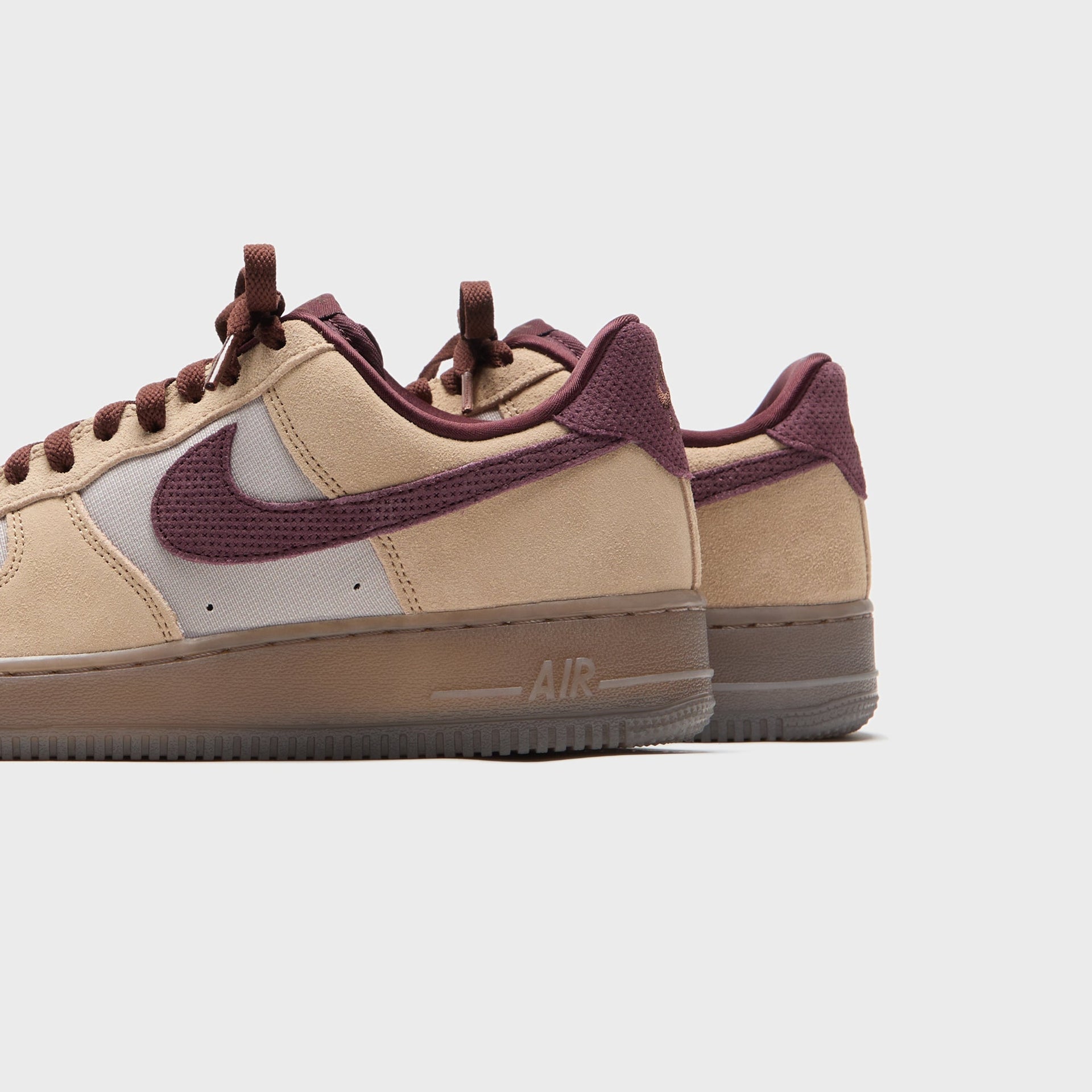 Nike Air Force 1 '07 Premium - Linen / Burgundy Crush / Moon Particle