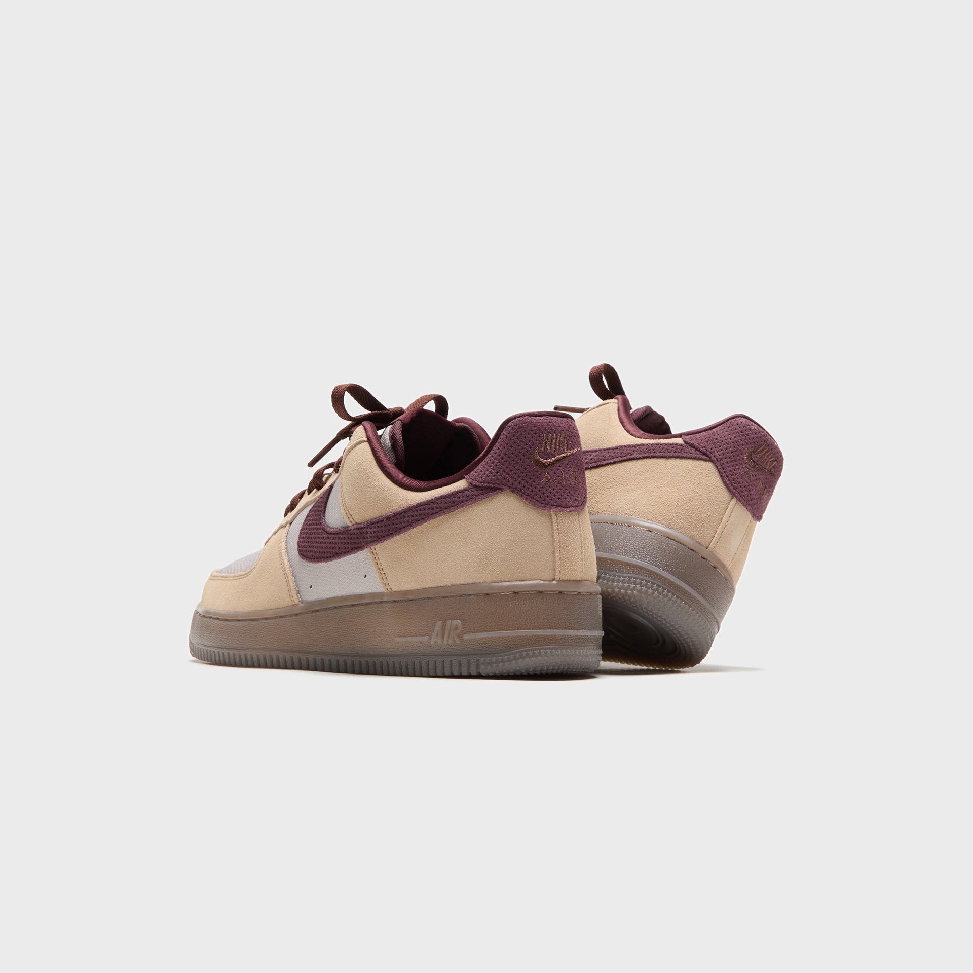 Nike Air Force 1 '07 Premium - Linen / Burgundy Crush / Moon Particle