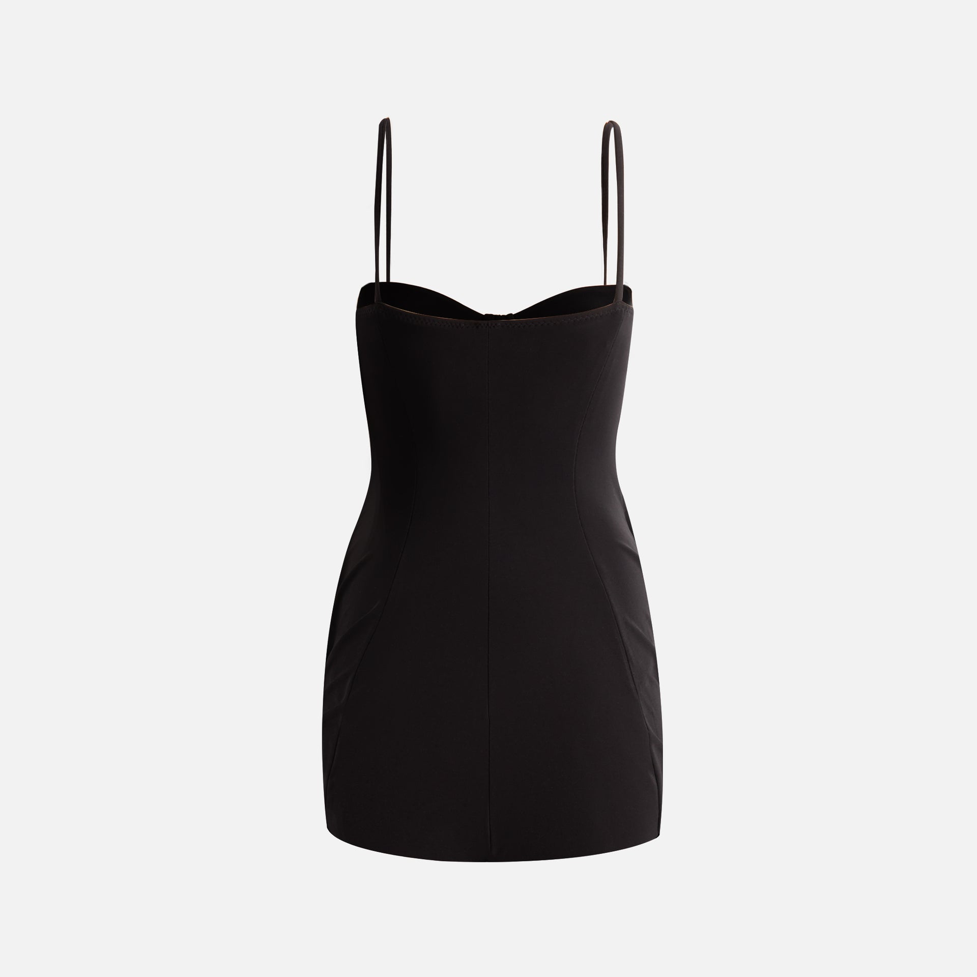 Norma Kamali Underwire Pickleball Dress - Black