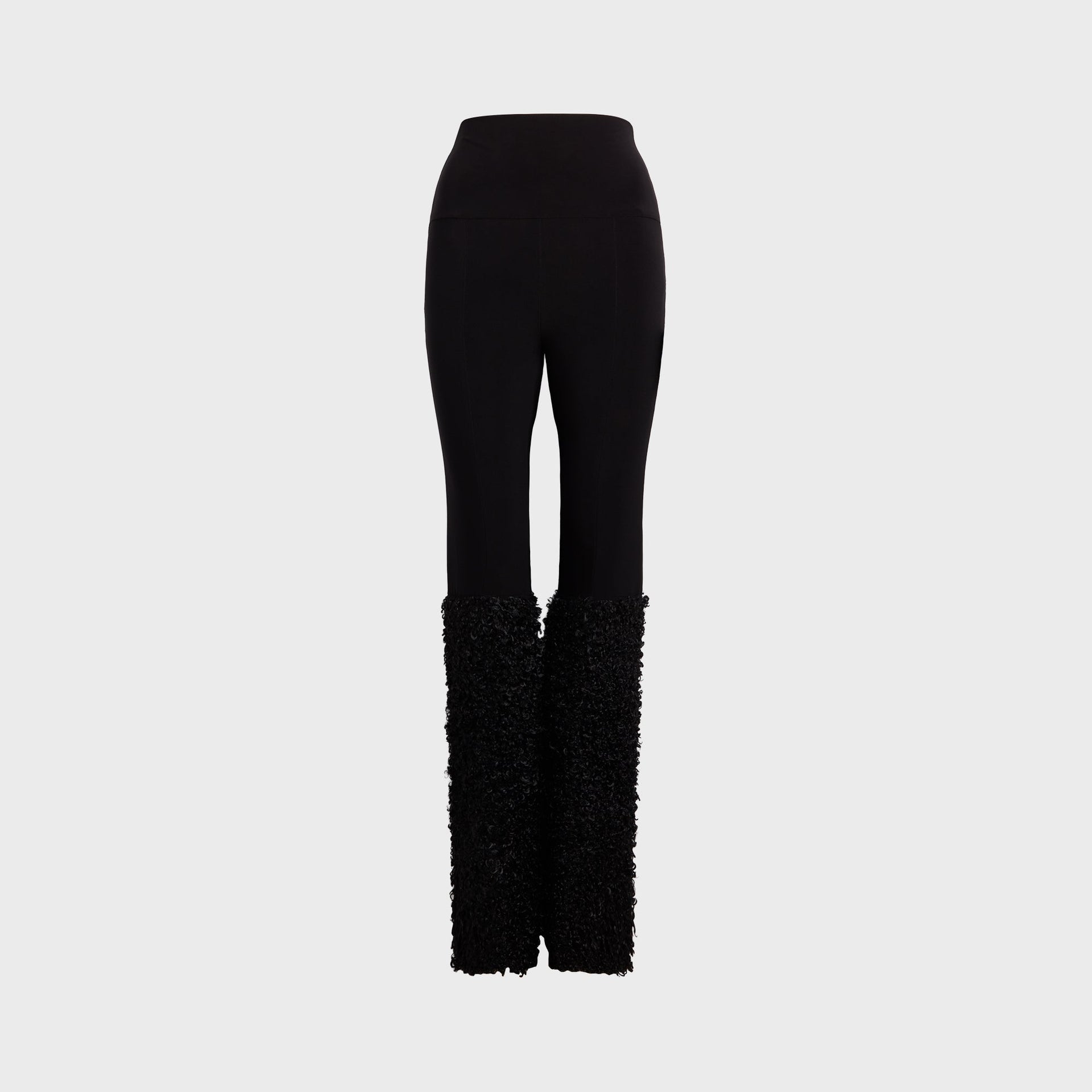 Norma Kamali Curly Spat Legging - Black