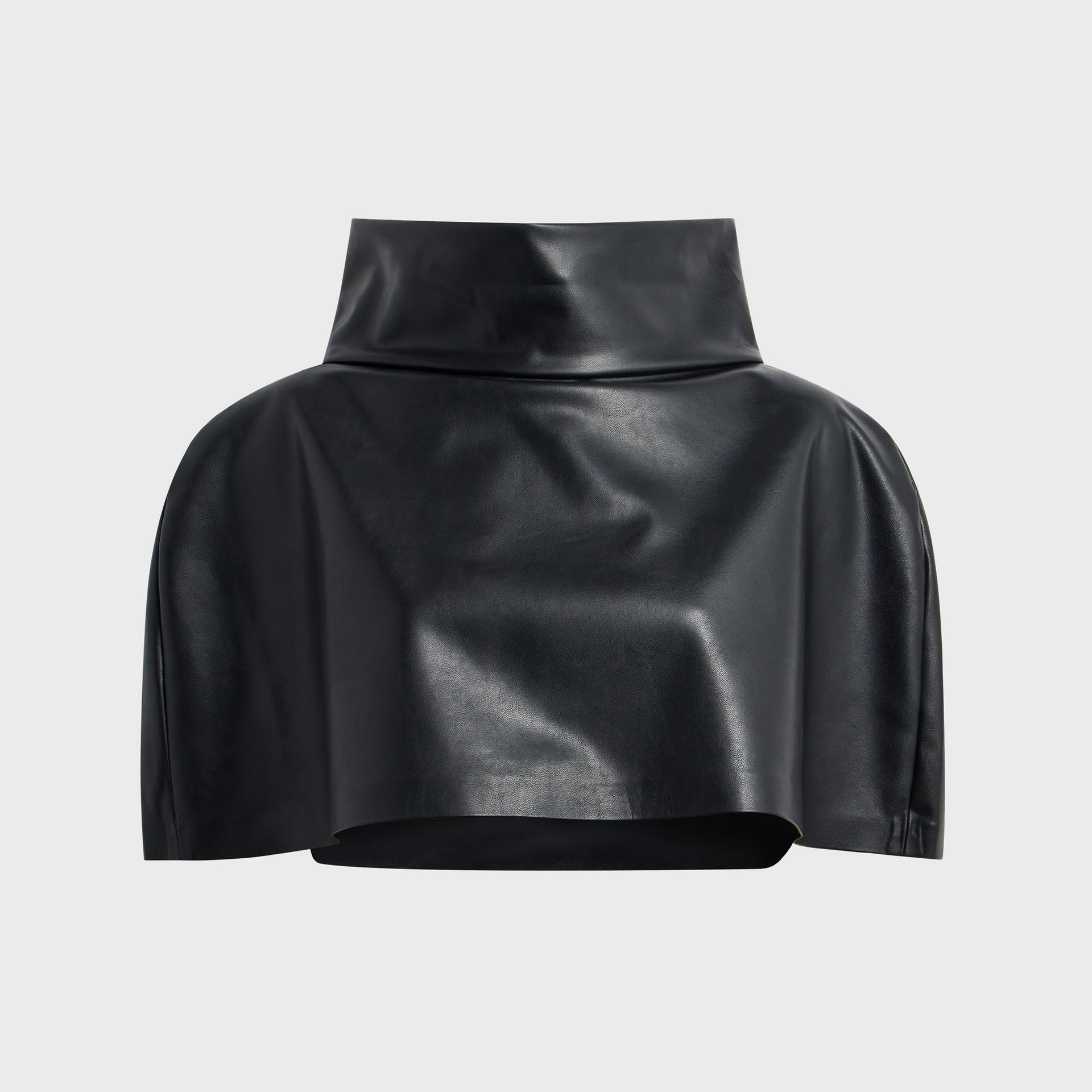 Norma Kamali Turtle Capelet - Black