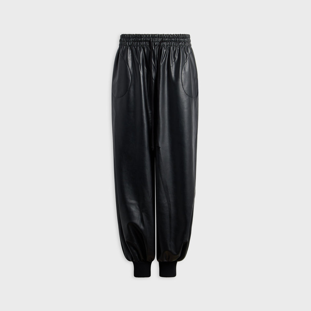 Norma Kamali Boyfriend Puff Jog Pant - Black