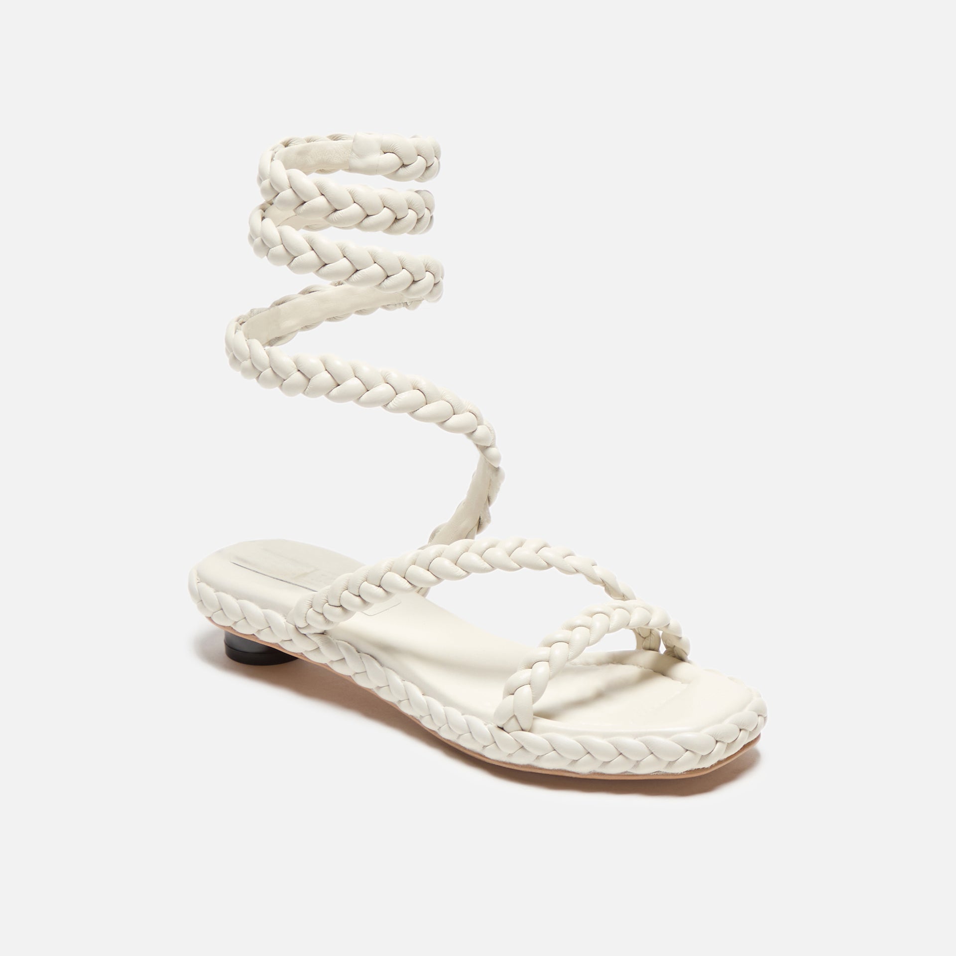 Nora Lozza Maya Sandal - White