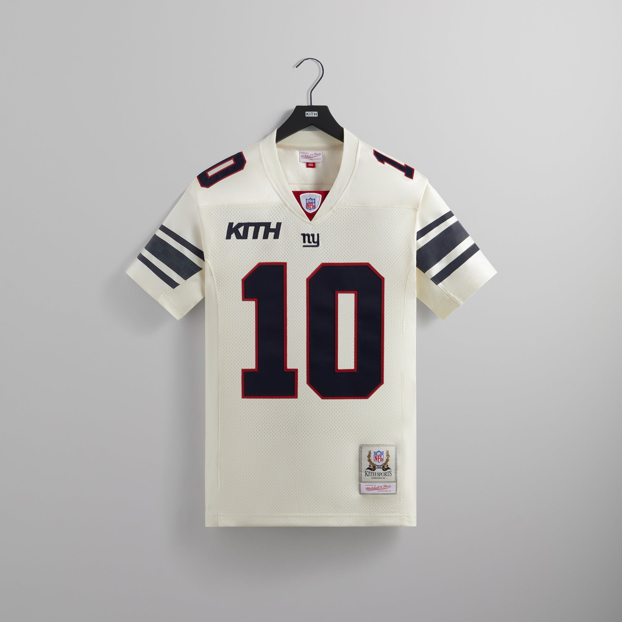 Kith for the NFL: Giants Mitchell & Ness Eli Manning Jersey - Sandrift
