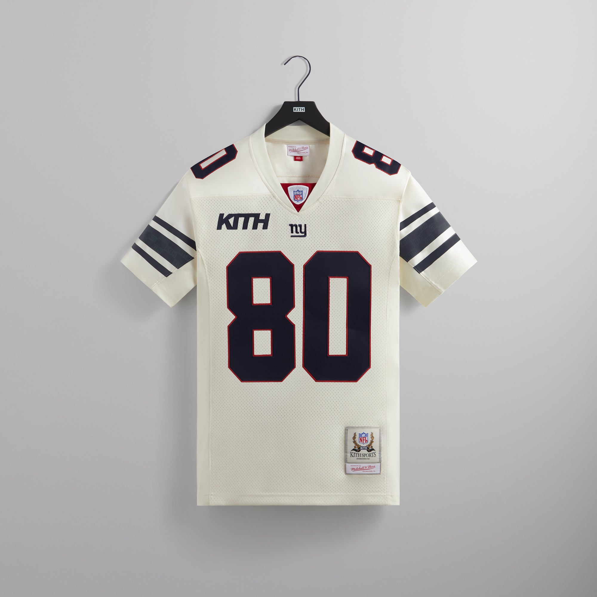 Kith for the NFL: Giants Mitchell & Ness Victor Cruz Jersey - Sandrift