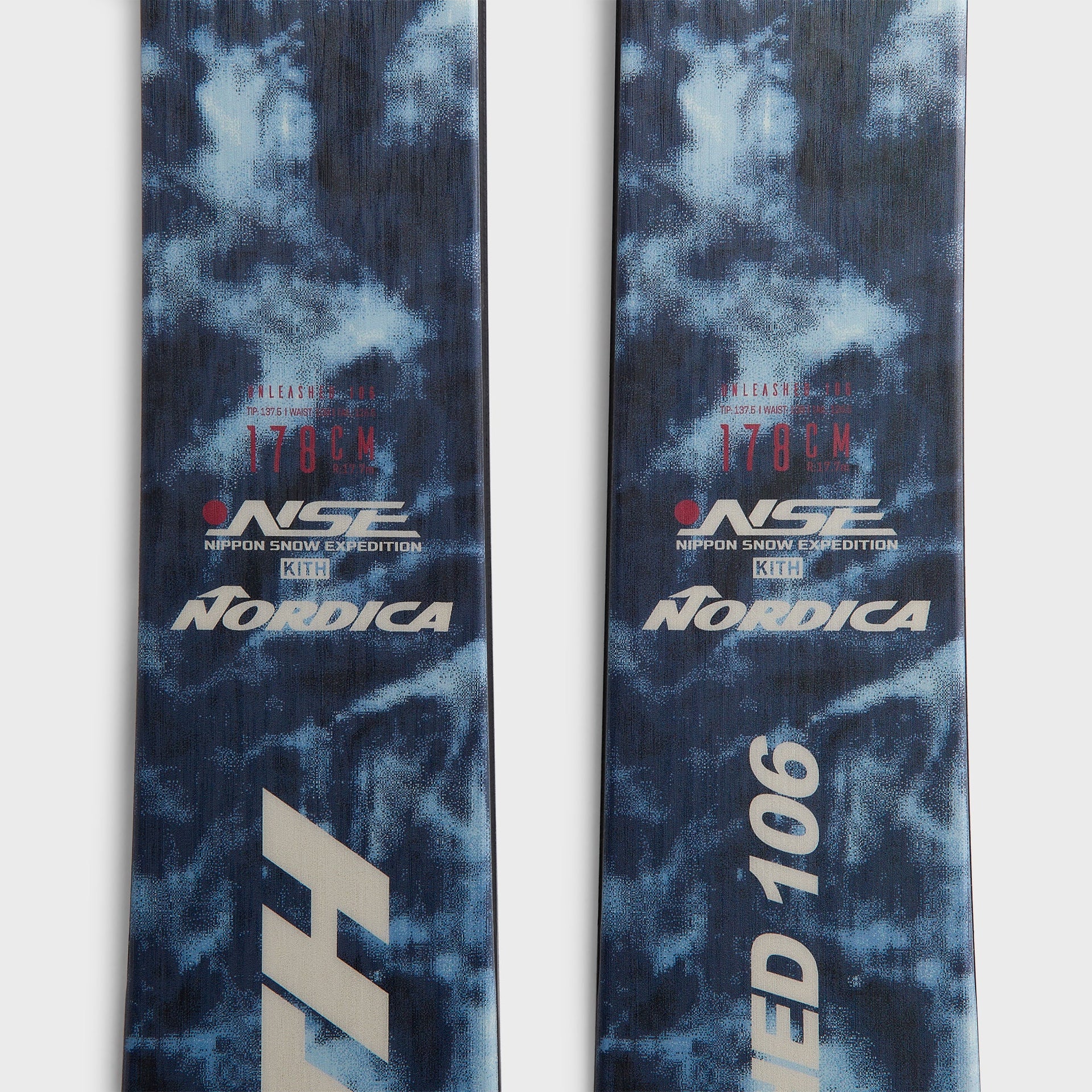 Kith for Nordica Unleashed 106 Ski - Blue