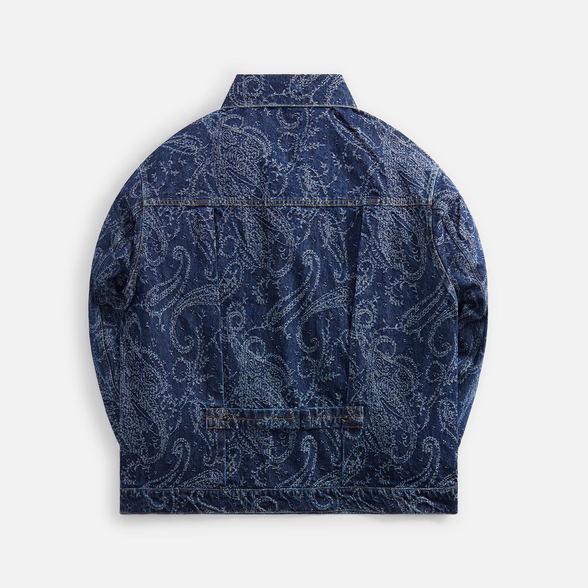 Needles M.W. Jean Jacket 13oz Denim and Paisley Jq. - Black