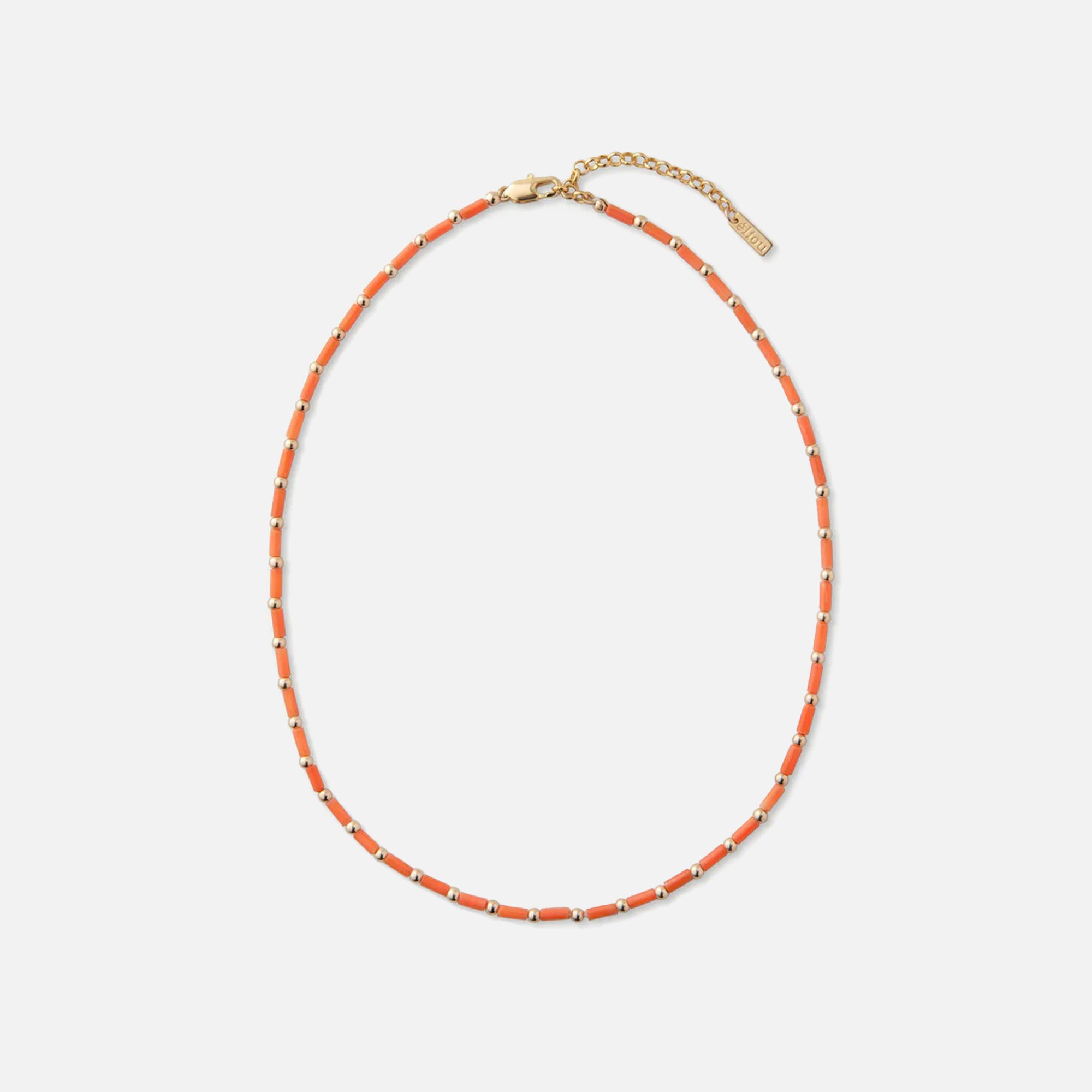 Eliou Tayo Necklace - Orange – OdegardcarpetsShops