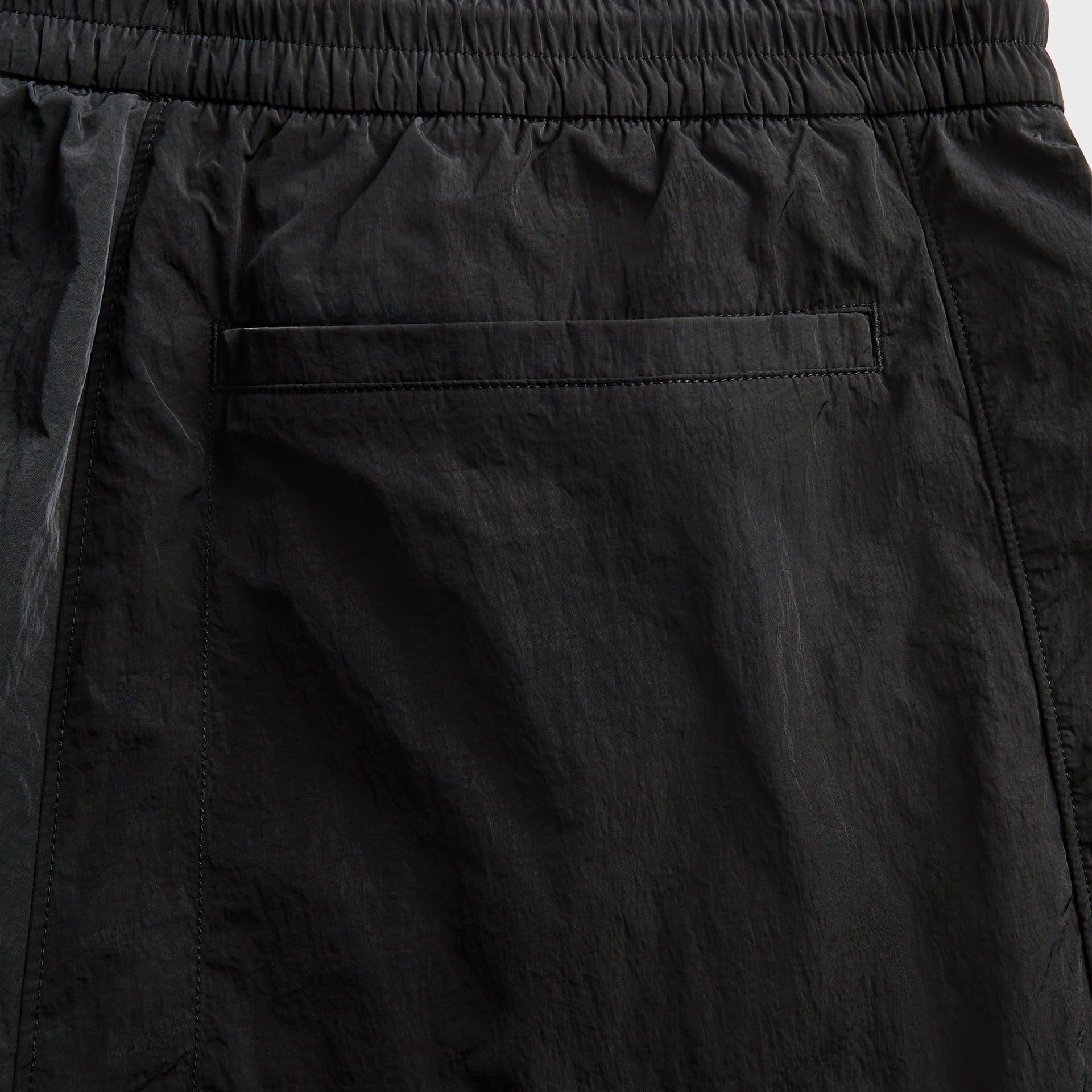 New Balance Grey Nylon Wide Tapered Pant - Black