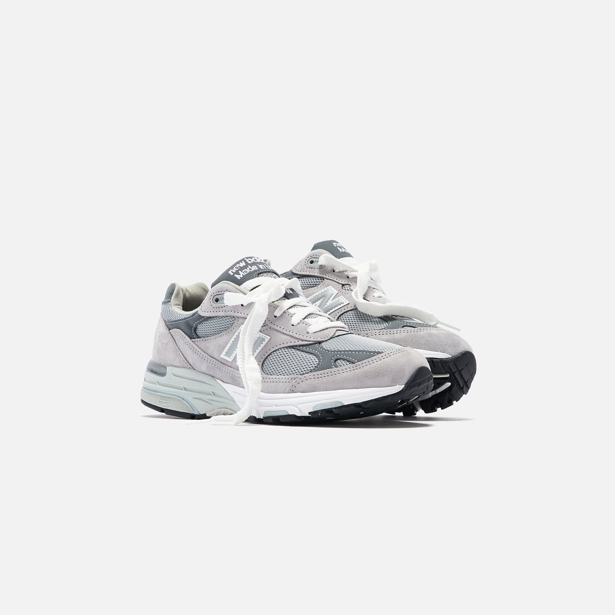靴 KITH New Balance 993 Made in USA New Balance Made in USA 993 - Grey / White – Kith