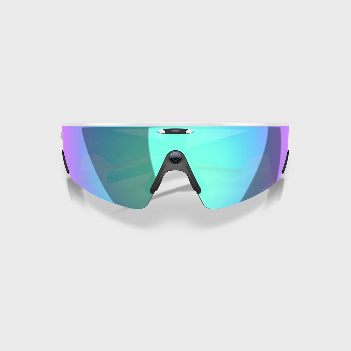 Oakley Vanguard Sunglasses - White / Prizm Sapphire