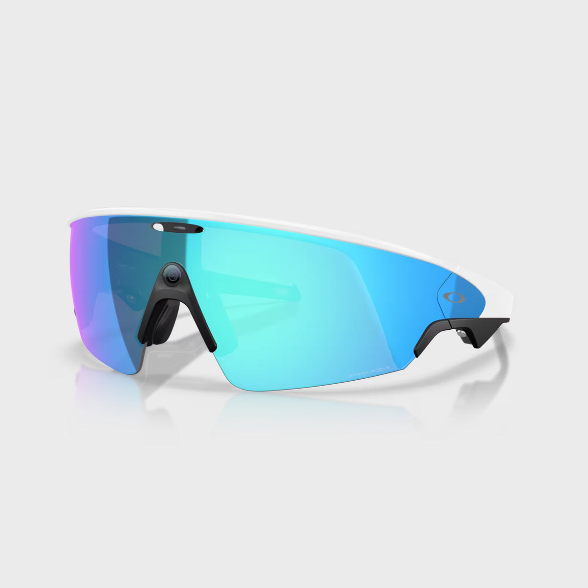 Oakley Vanguard Sunglasses - White / Prizm Sapphire