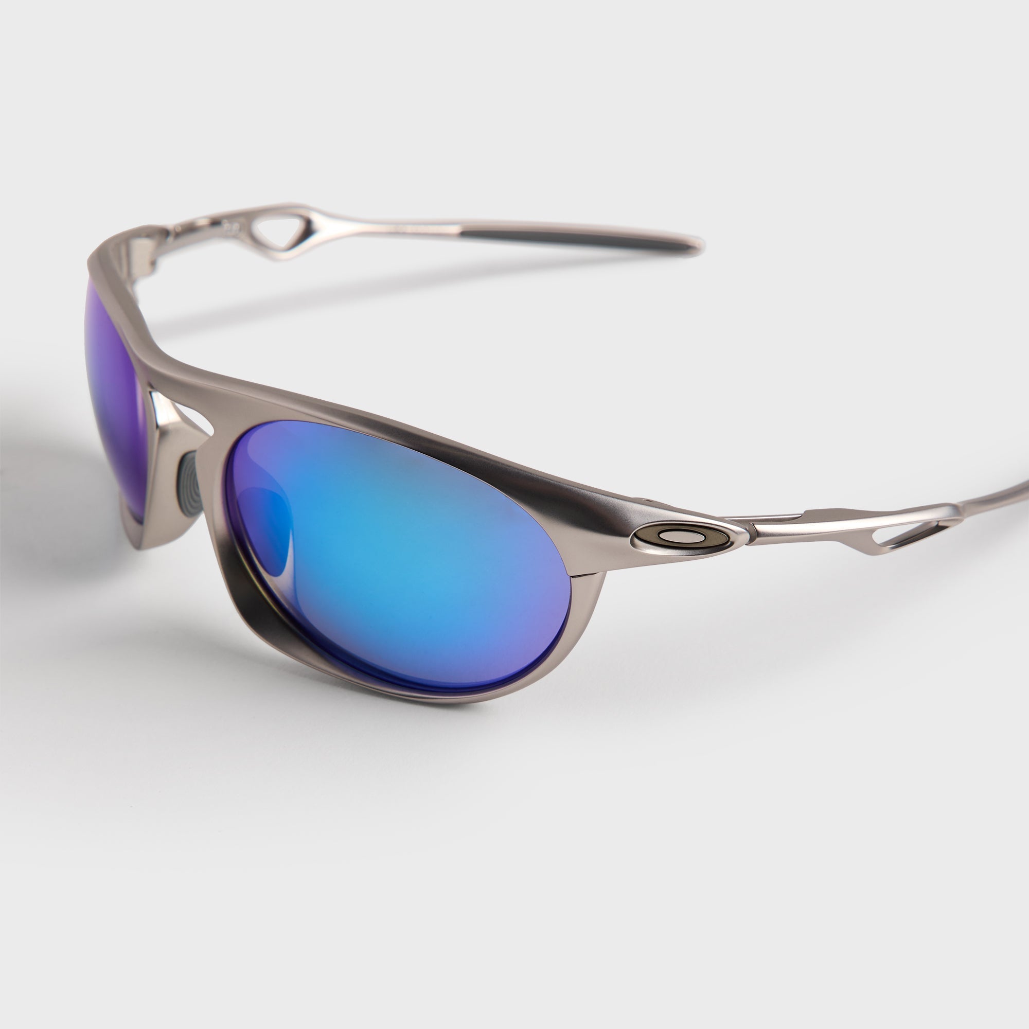 Oakley Neo Jacket Sunglasses - Satin Chrome / Prizm Sapphire – Kith