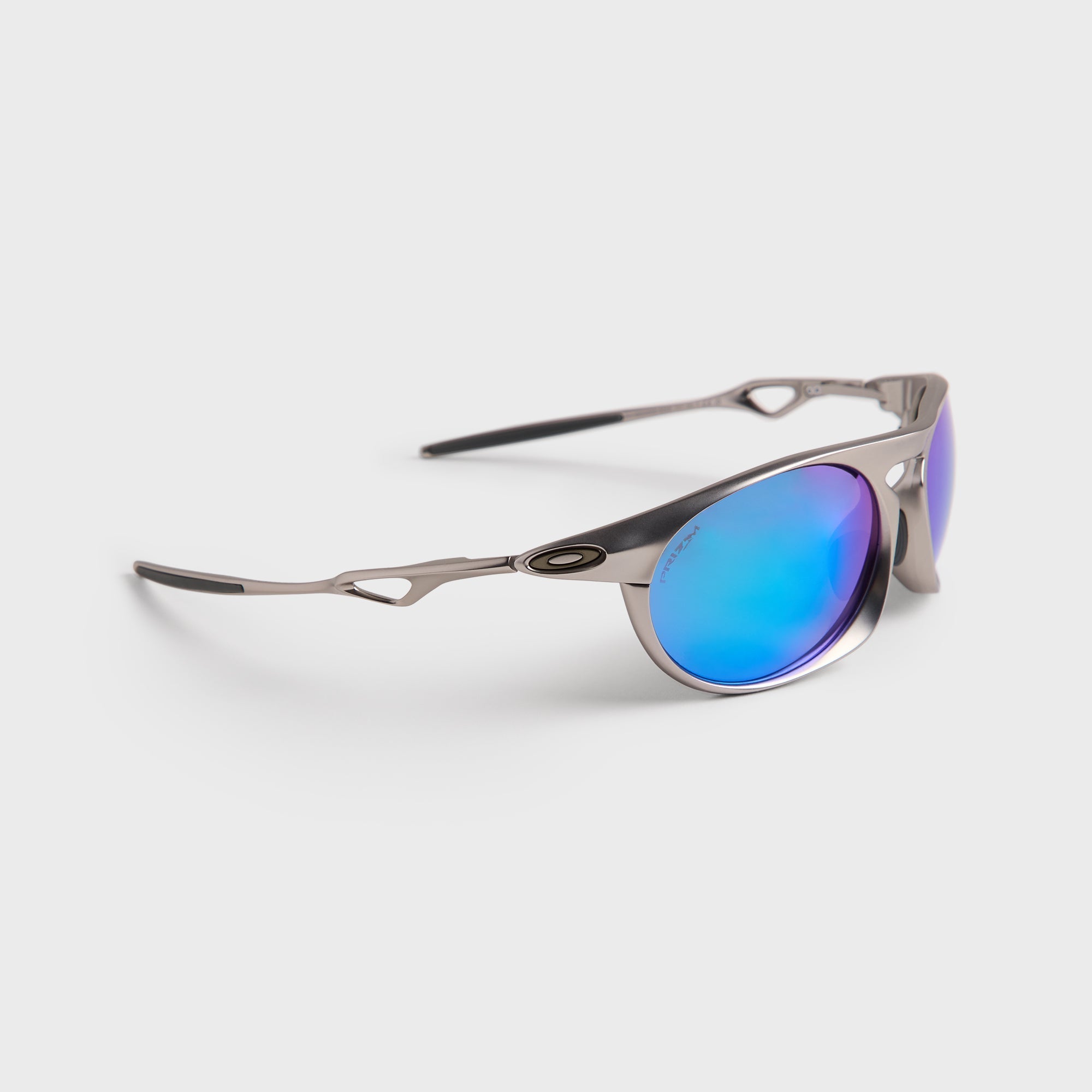 Oakley Neo Jacket Sunglasses - Satin Chrome / Prizm Sapphire – Kith