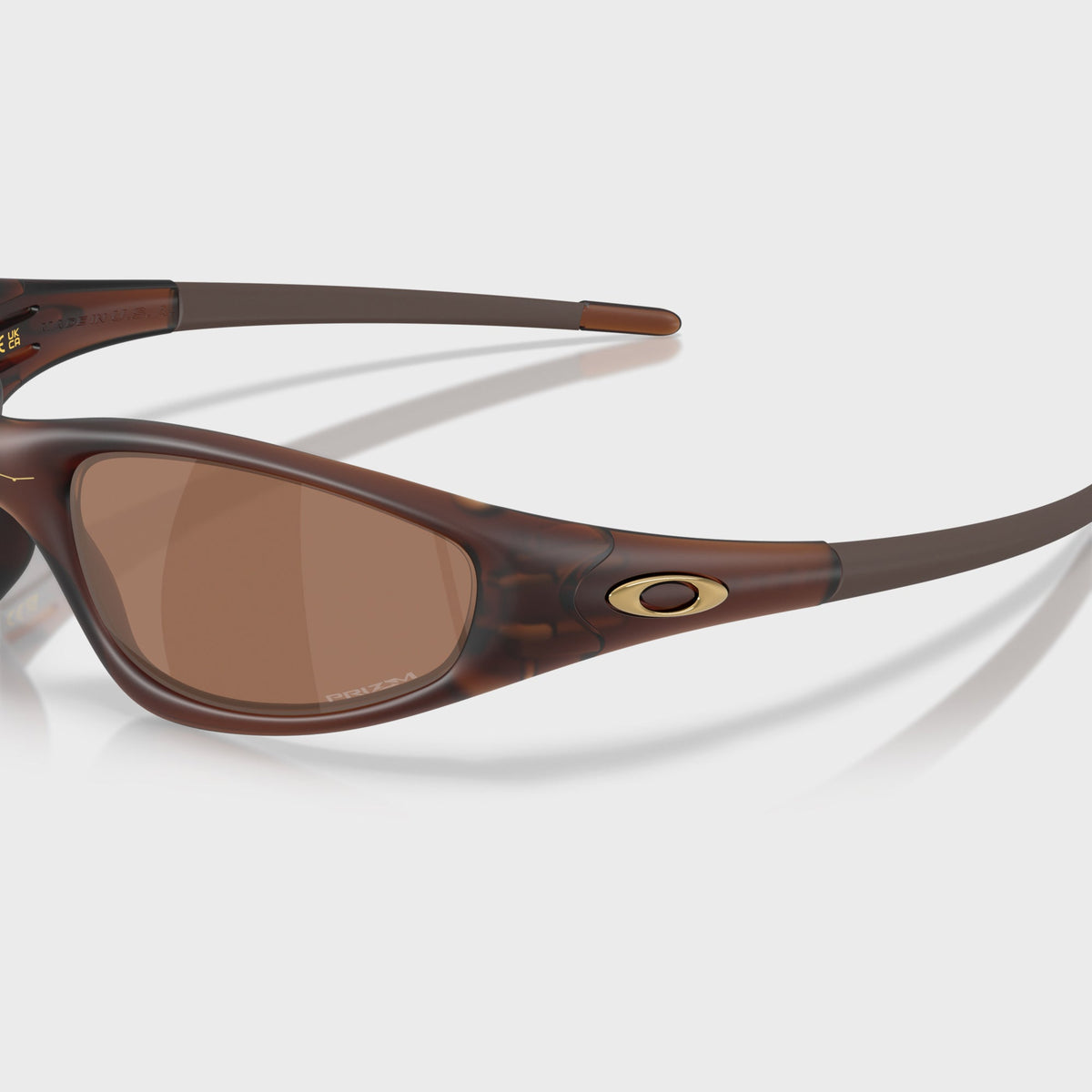 Oakley MUZM Straight Jacket 99 Sunglasses - Matte Rootbeer / Prizm Tungsten