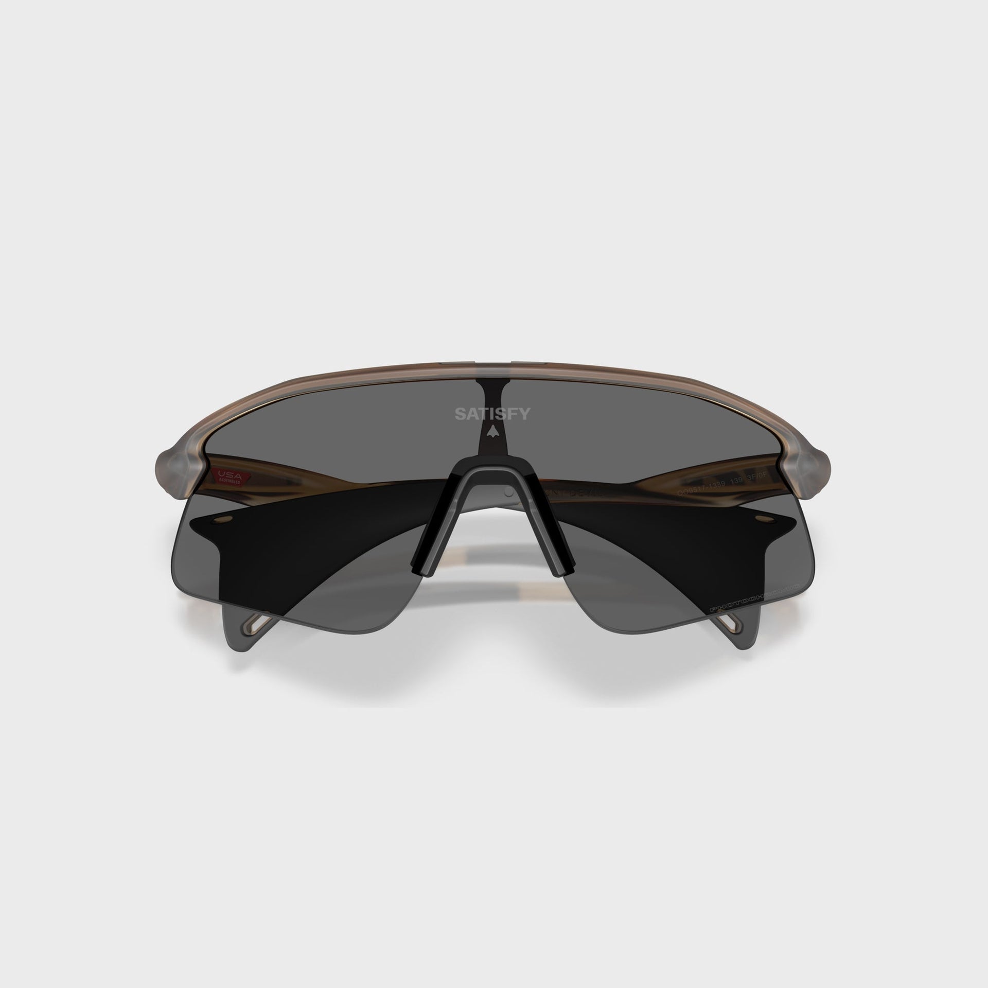 Oakley x SATISFY Stunt Devil - Matte Brown Smoke / Photochromic