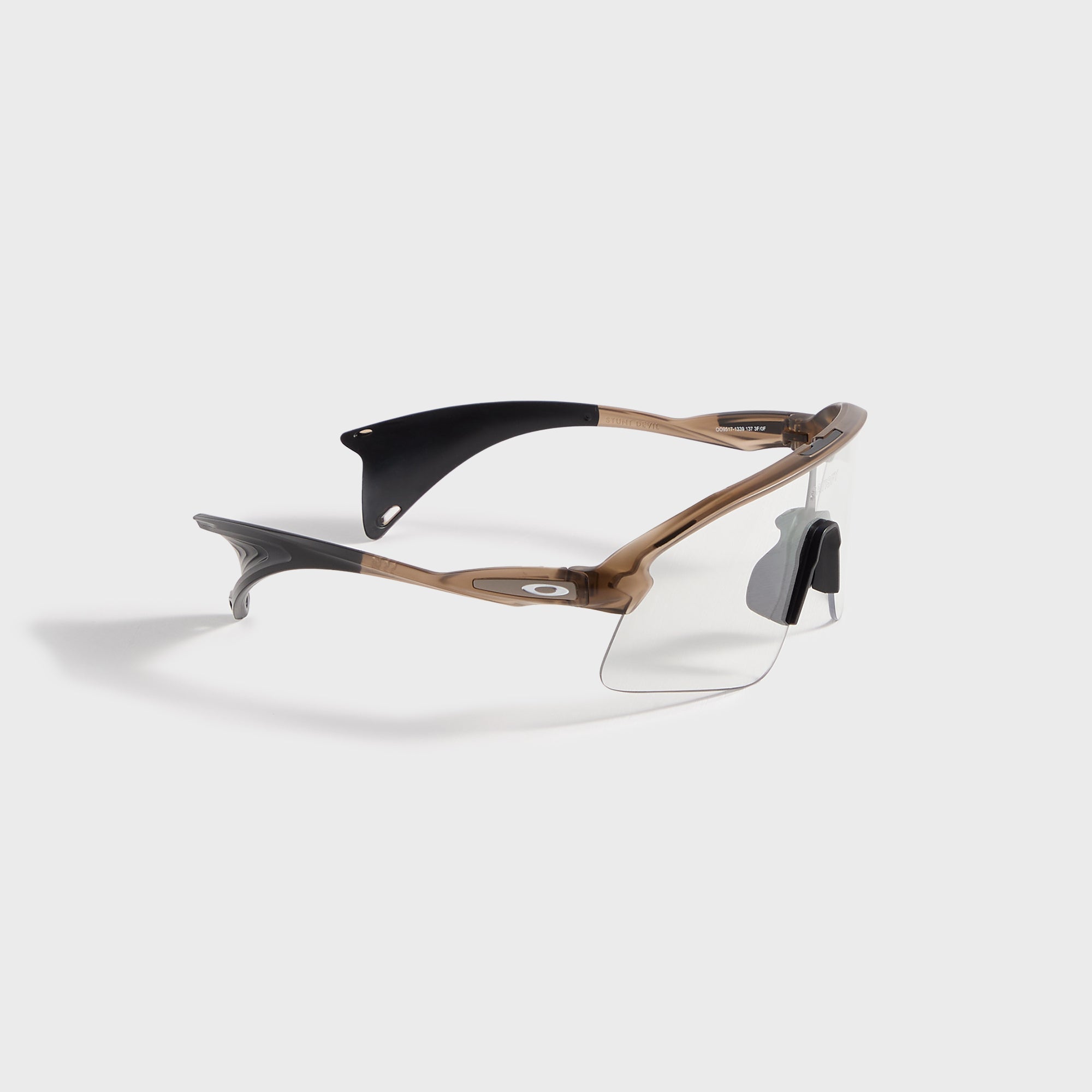 Oakley x SATISFY Stunt Devil - Matte Brown Smoke / Photochromic – Kith