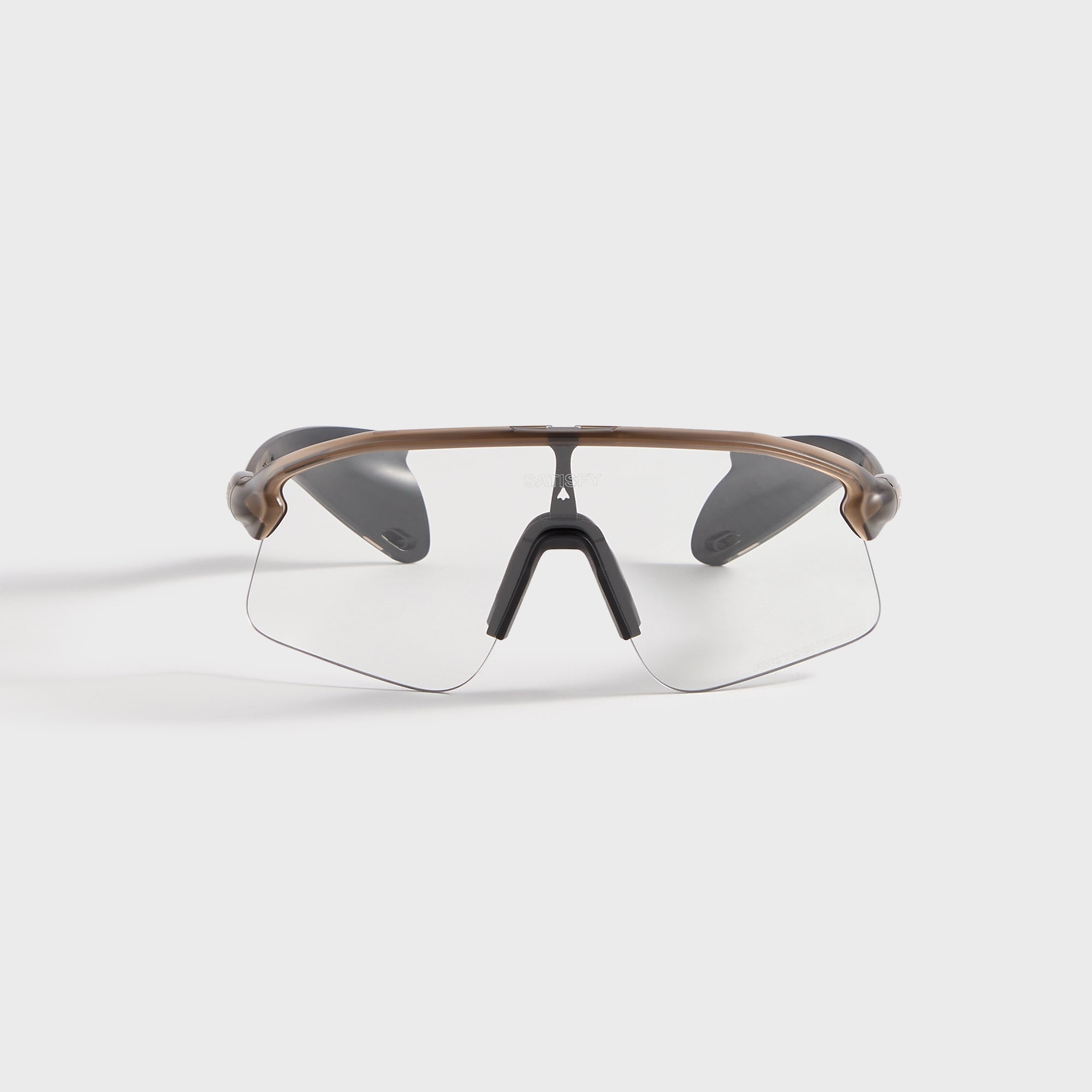 Oakley x SATISFY Stunt Devil - Matte Brown Smoke / Photochromic – Kith