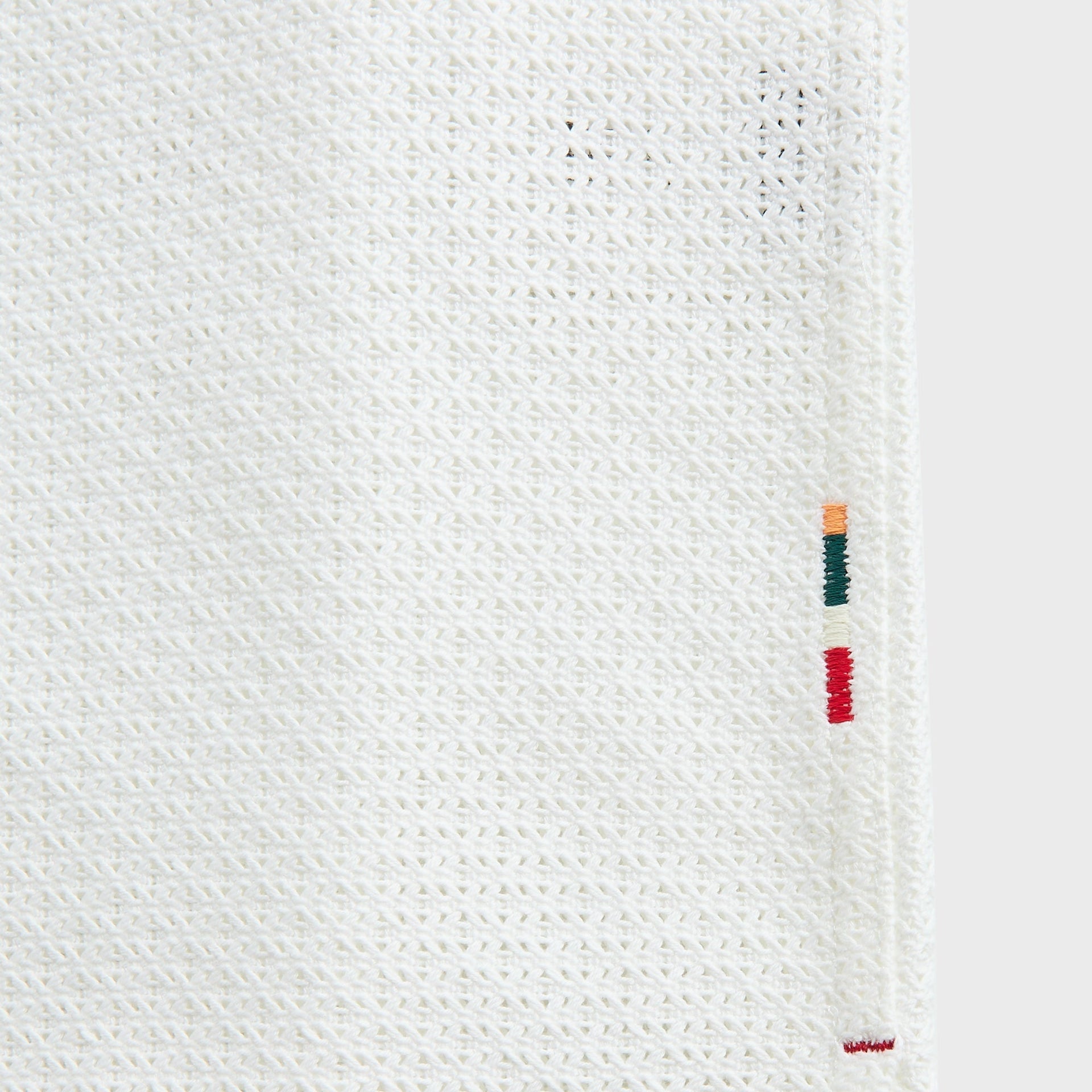 Orlebar Brown Maitan Open Weave Shirt in Cloud