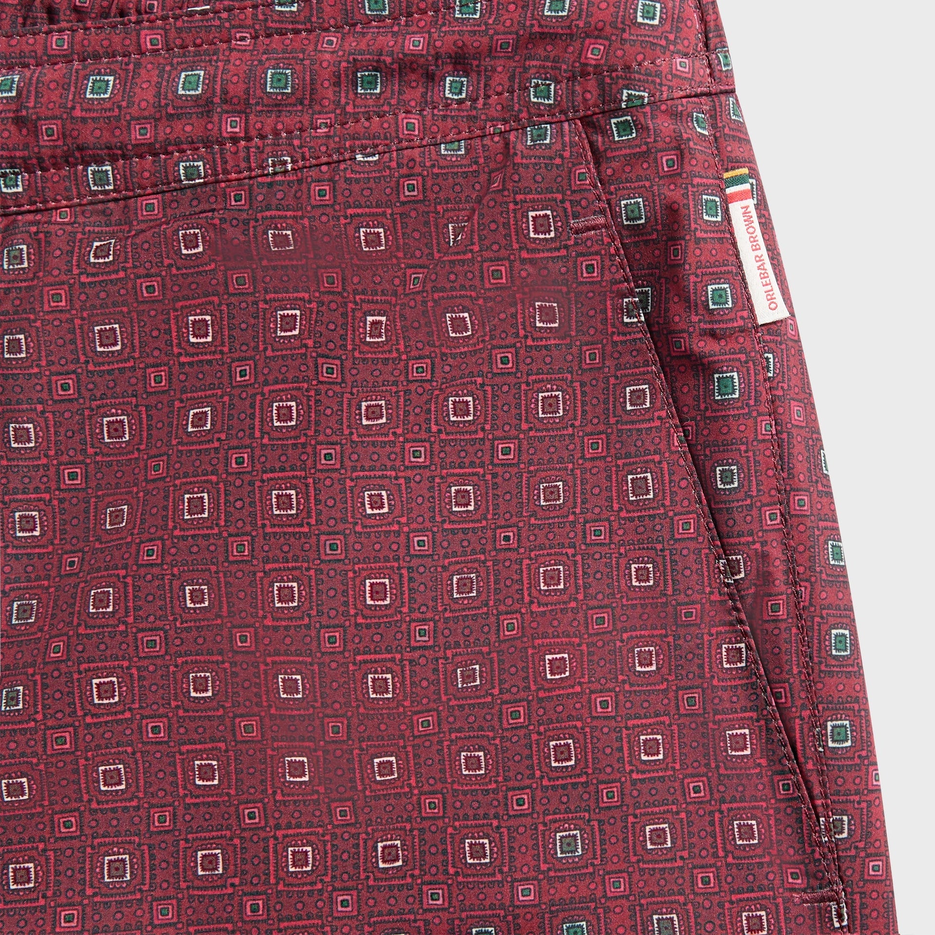 Orlebar Brown Bulldog Drawcord Solstice Short in Damson