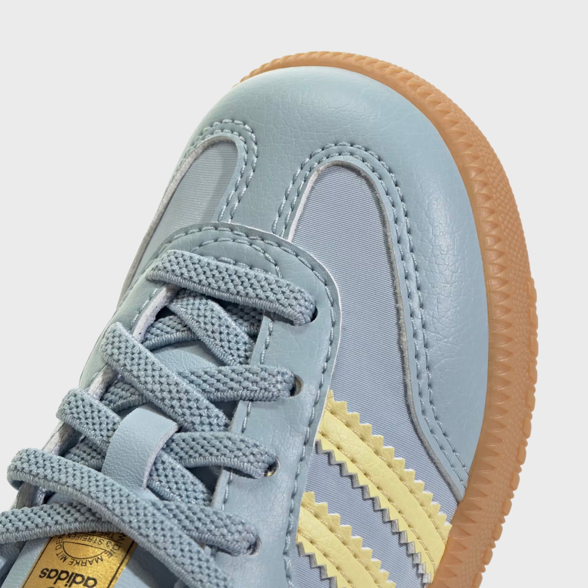 adidas TD Samba OG - Wonder Blue / Powder Yellow / Gum 3