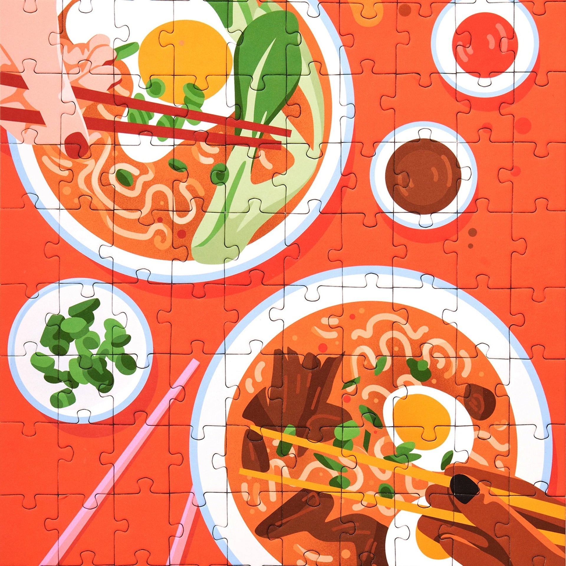 Ordinary Habit 100 Piece Puzzle - Ramen Lunch