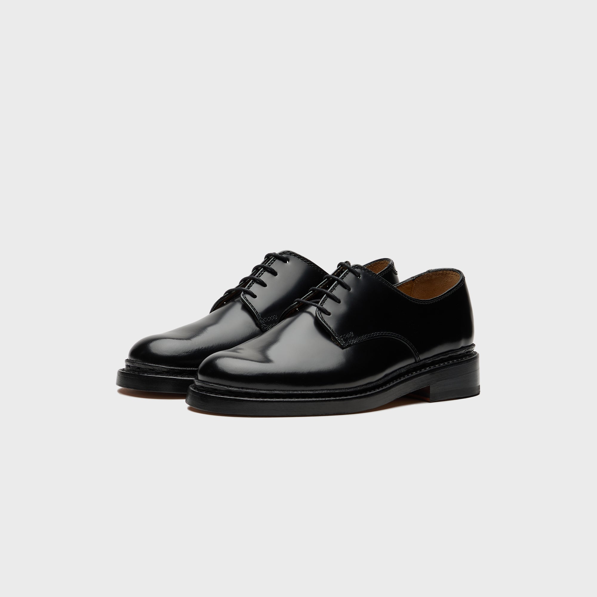Our Legacy Uniform Parade Derby - Black Leather – Kith