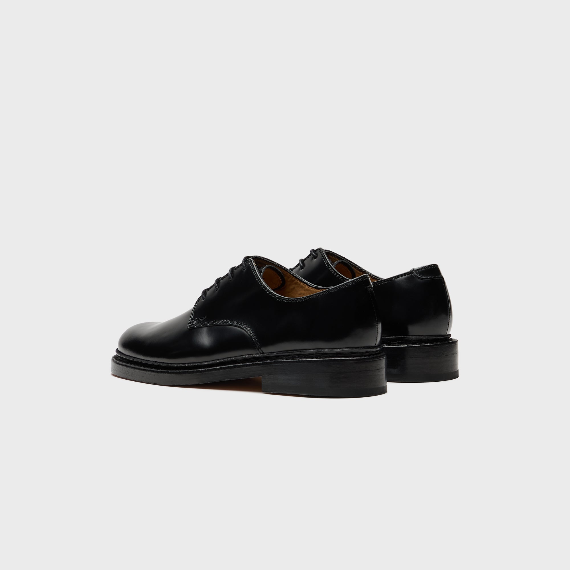 Our Legacy Uniform Parade Derby - Black Leather – Kith