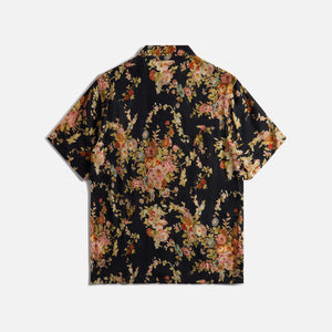 Our Legacy Elder Shirt Beckham - Black Floral Tapestry Print